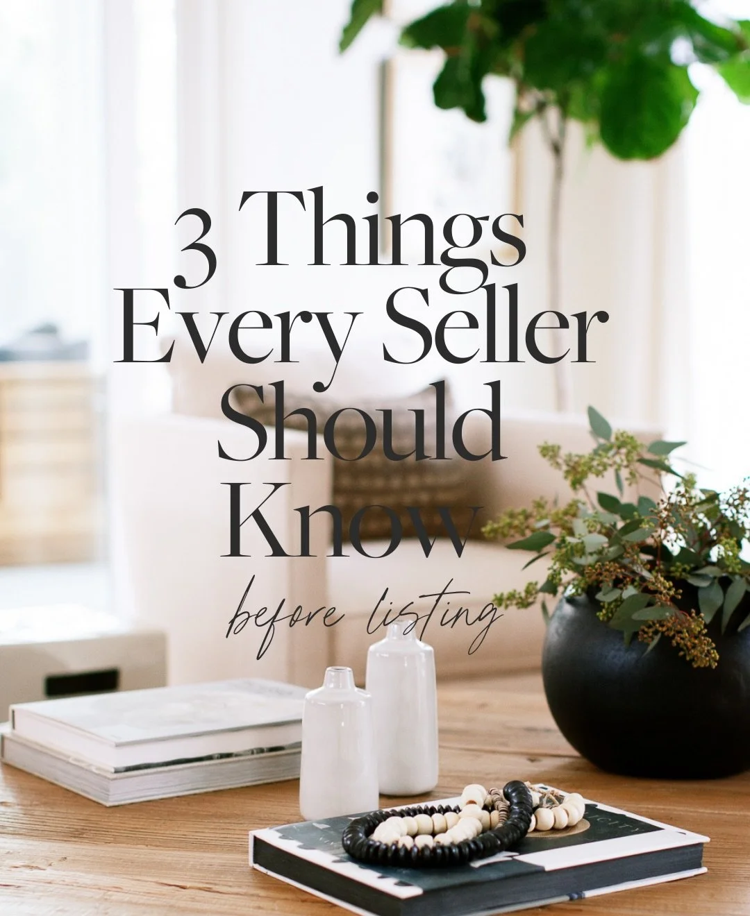 Most sellers think listing is about putting a sign in the yard and waiting ✨
Its not effective ✨
It is about strategy long before you ever go live ✨

Here are 3 things every seller should know before listing ✨

1 Preparation impacts profit ✨
Buyers d