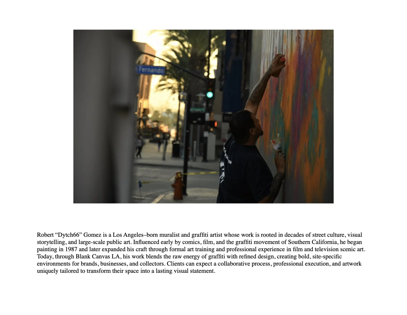 Transforming Walls Into Landmark Visual Environments