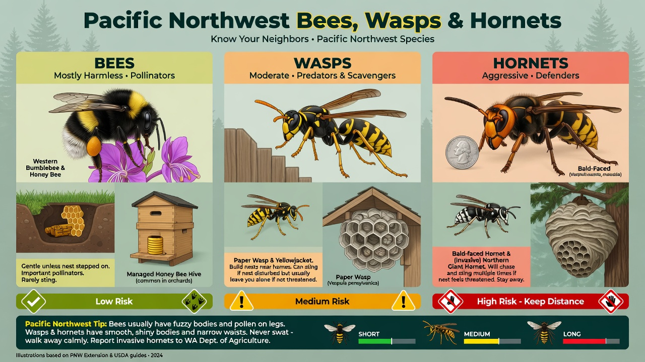 Bees, Wasps, and Hornets Around Your Home: What You Should Know