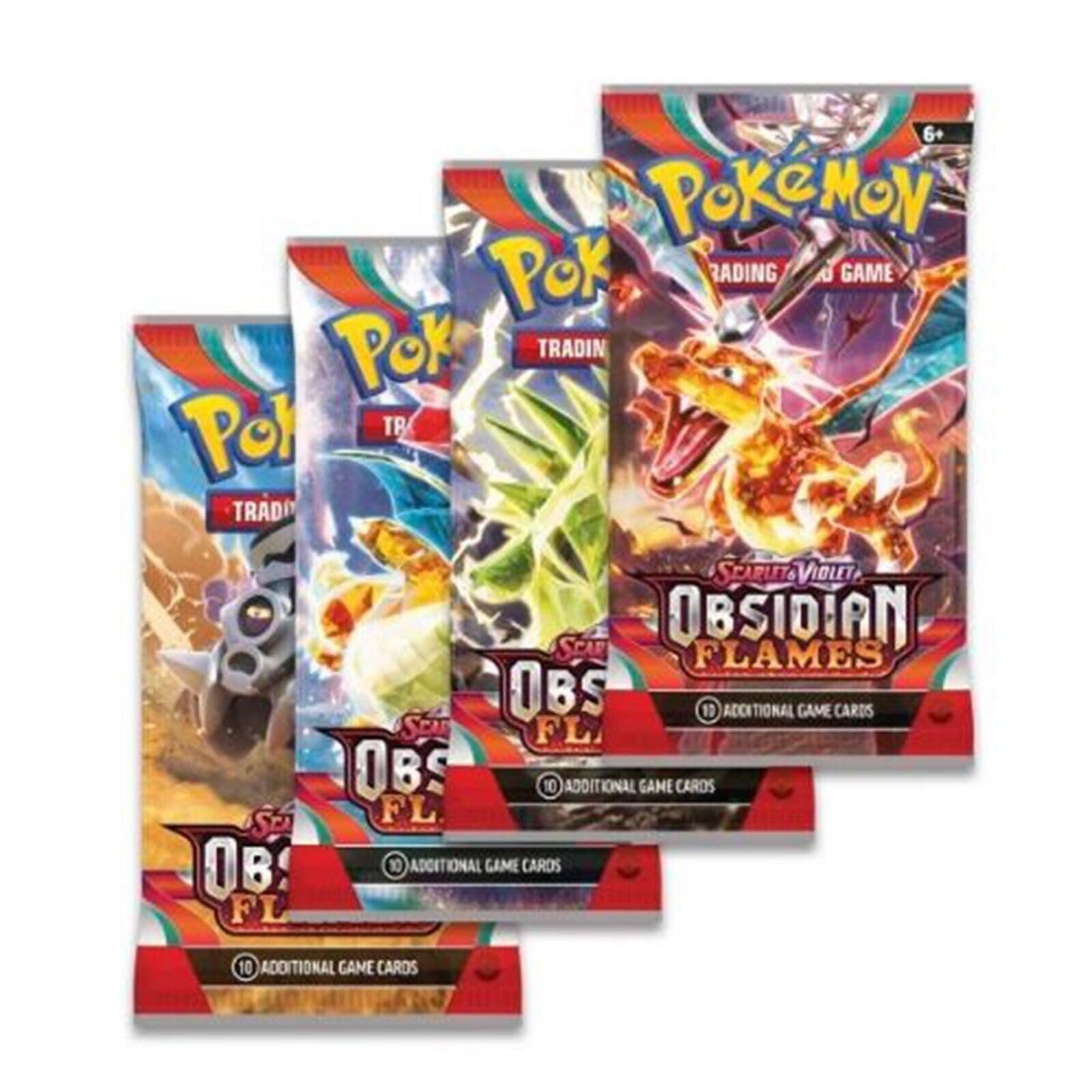 Pokemon TCG Obsidian Flames single booster pack