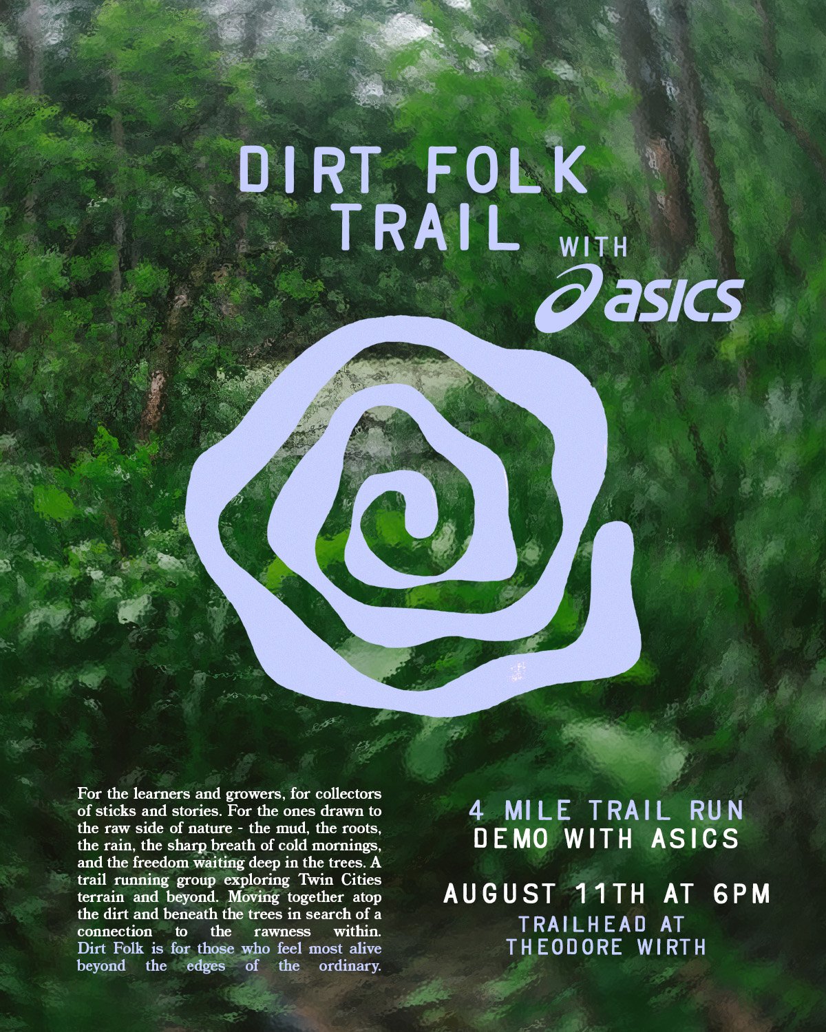 Dirt Folk Demo Run with ASICS