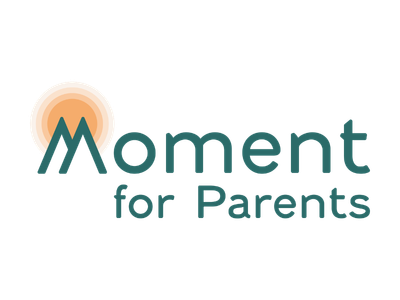Moment for Parents logo — perinatal mental health app and Evolve Consulting client