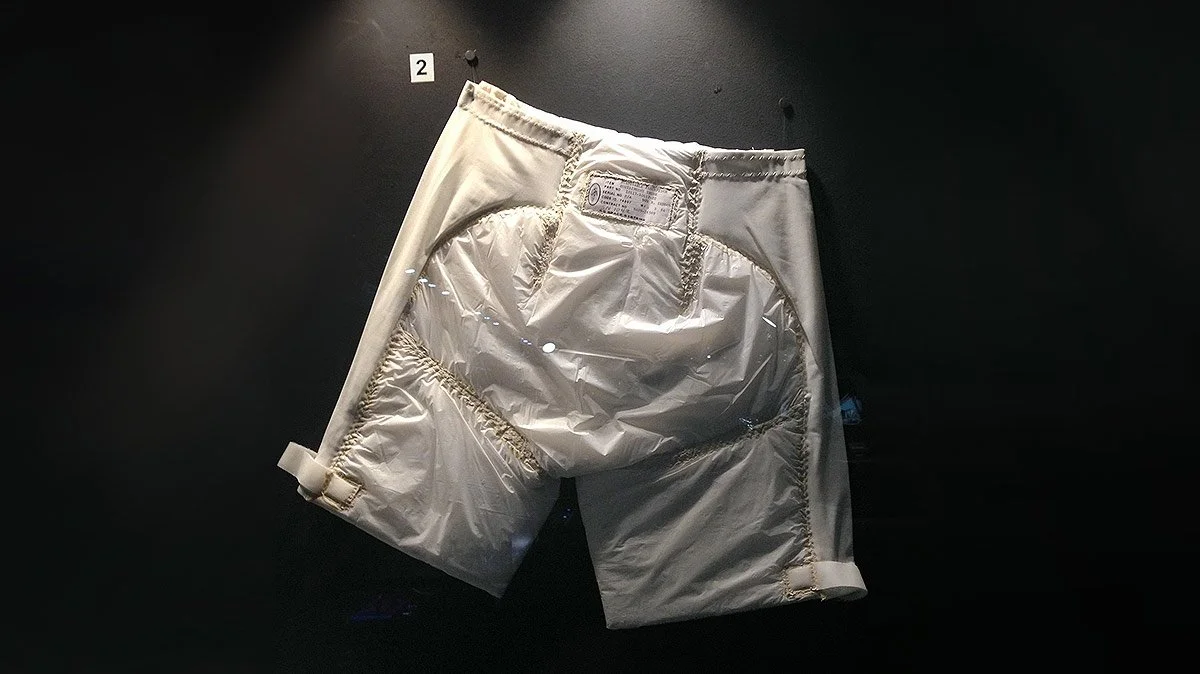 La prenda de Máxima Absorvencia es como un short blanco abultado.