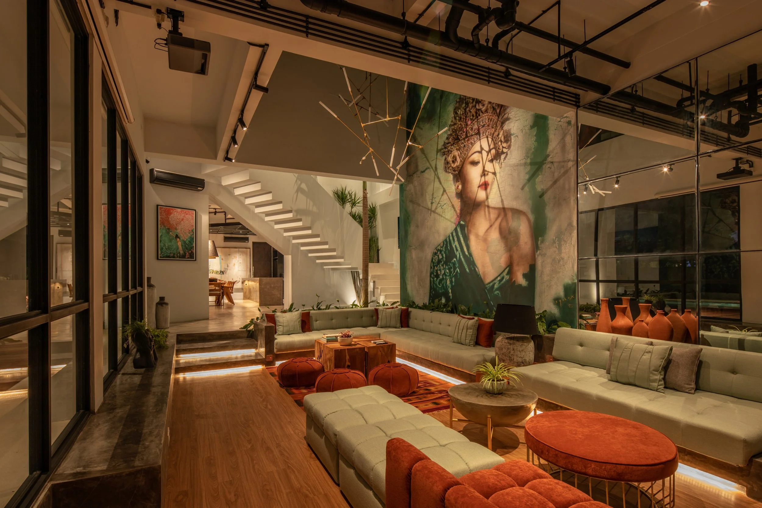 STUNNING ARCHITECTURAL RESIDENCE - BERAWA CANGGU - 5 BEDROOMS - YEARLY RENTAL - BALI