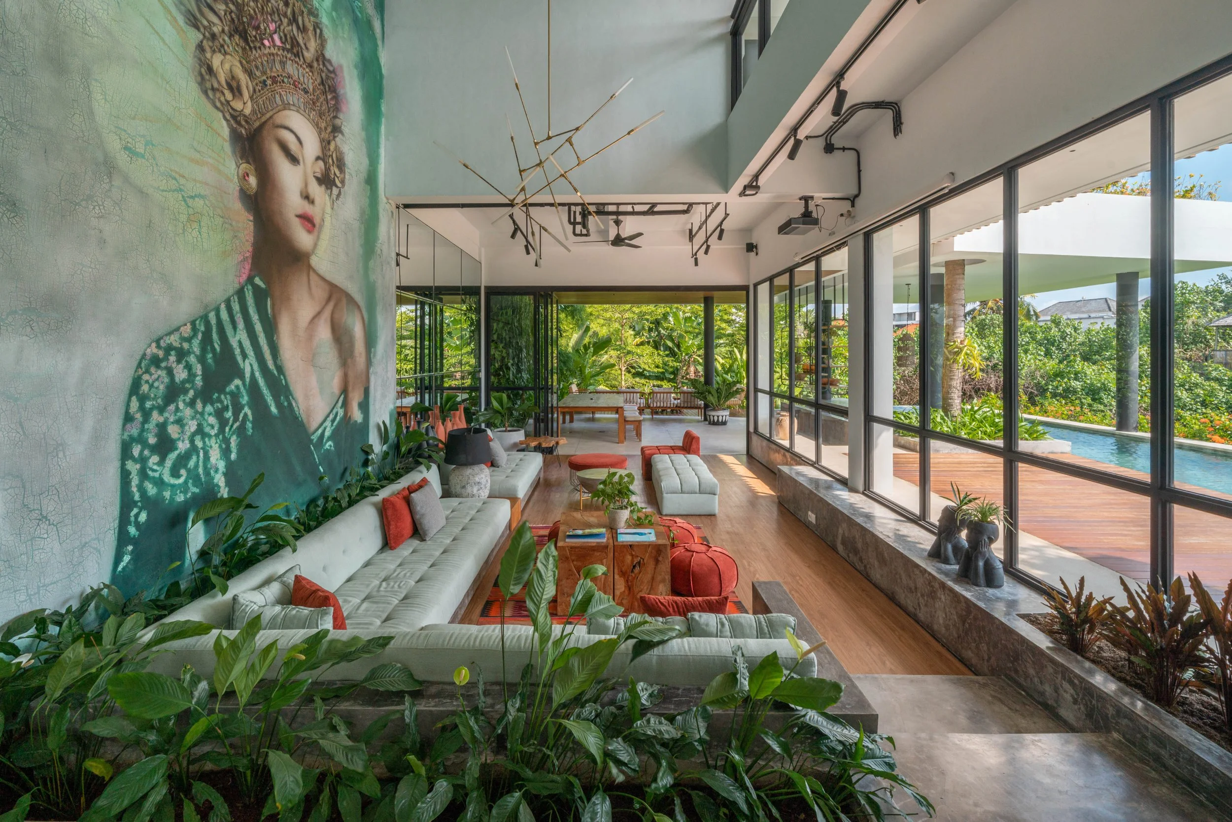 STUNNING ARCHITECTURAL RESIDENCE - BERAWA CANGGU - 5 BEDROOMS - YEARLY RENTAL - BALI