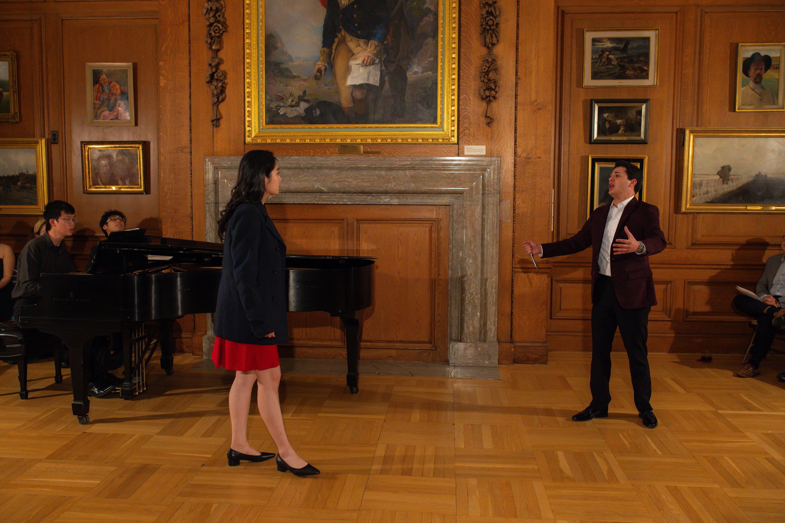 As Ferrando in a scene from Mozart's "Così fan tutte" at the Classic Lyric Arts Gala, 2024 (Photo by Coco Jourdana)