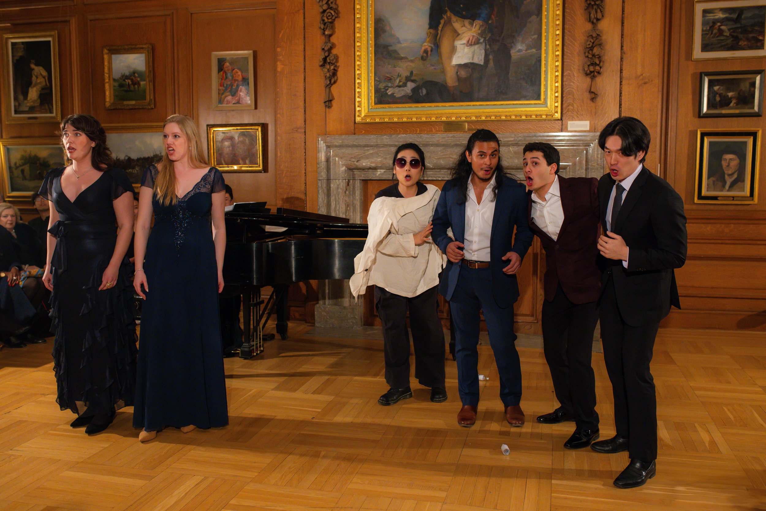 As Ferrando in a scene from Mozart's "Così fan tutte" at the Classic Lyric Arts Gala, 2024 (Photo by Coco Jourdana)