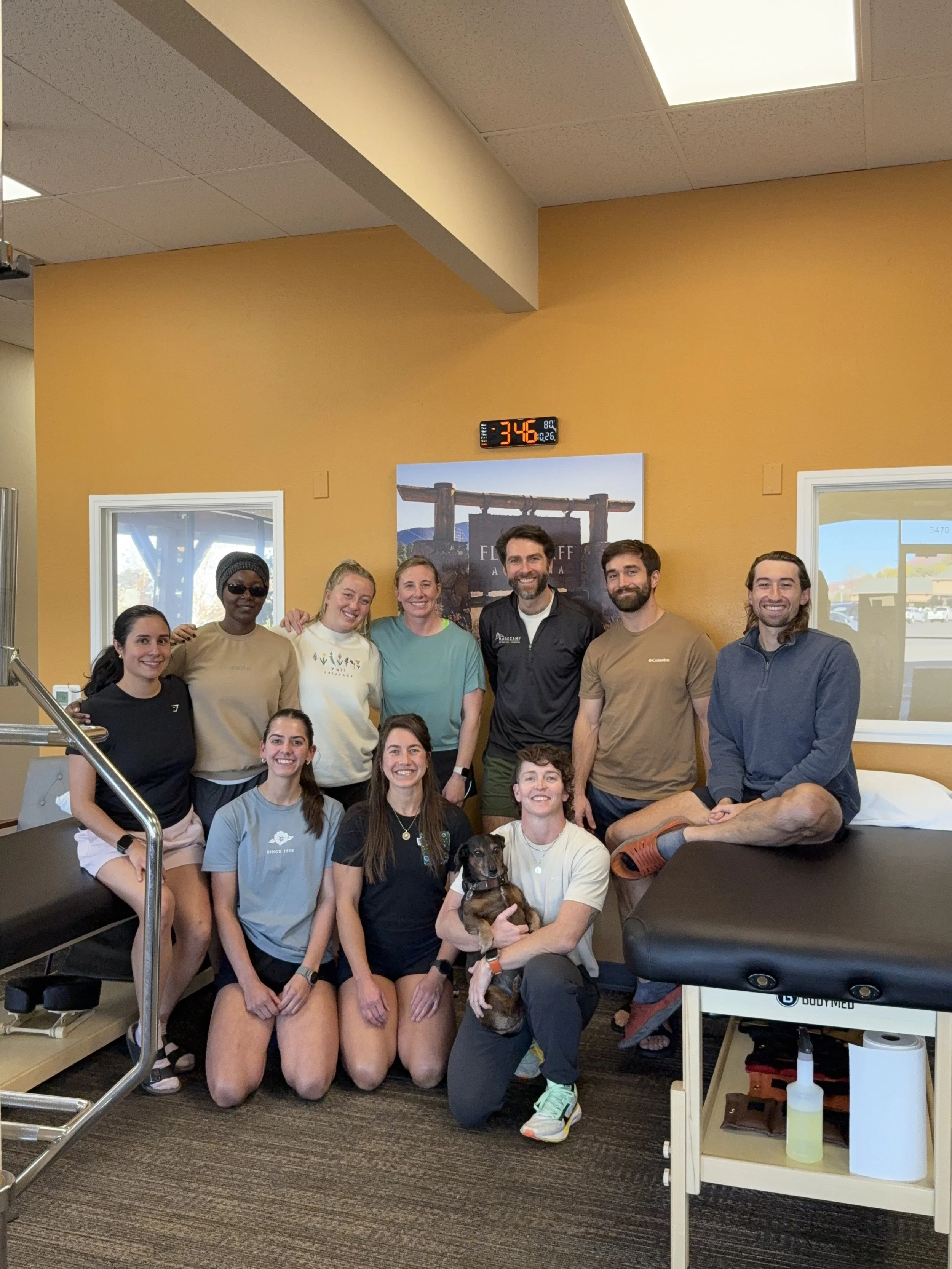 group of PTs, con ed course, Flagstaff AZ