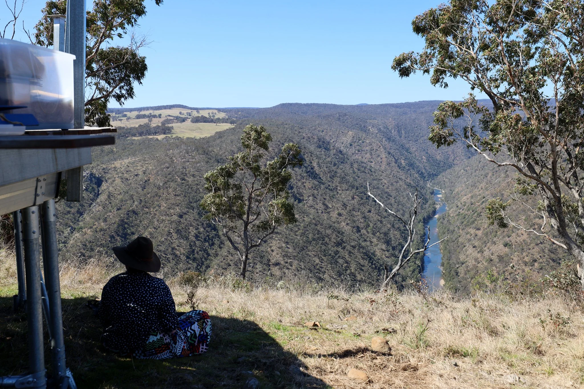 Ruby Green working plein air Worramunga.jpg