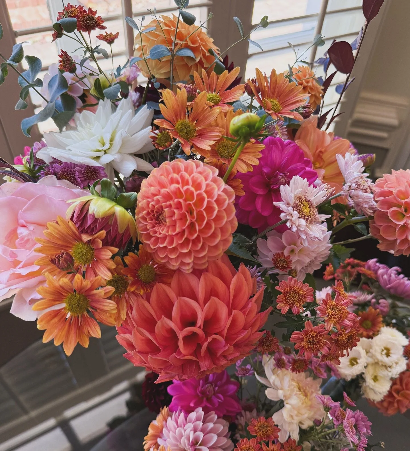 Our wedding anniversary blooms, gathered straight from the garden this year. The kiddos joined in too, and their creations might just be my favorite. 🥰

#farmfresh #flowers #anniversary #wedding #marriage #love #bloom #charlotte #nc