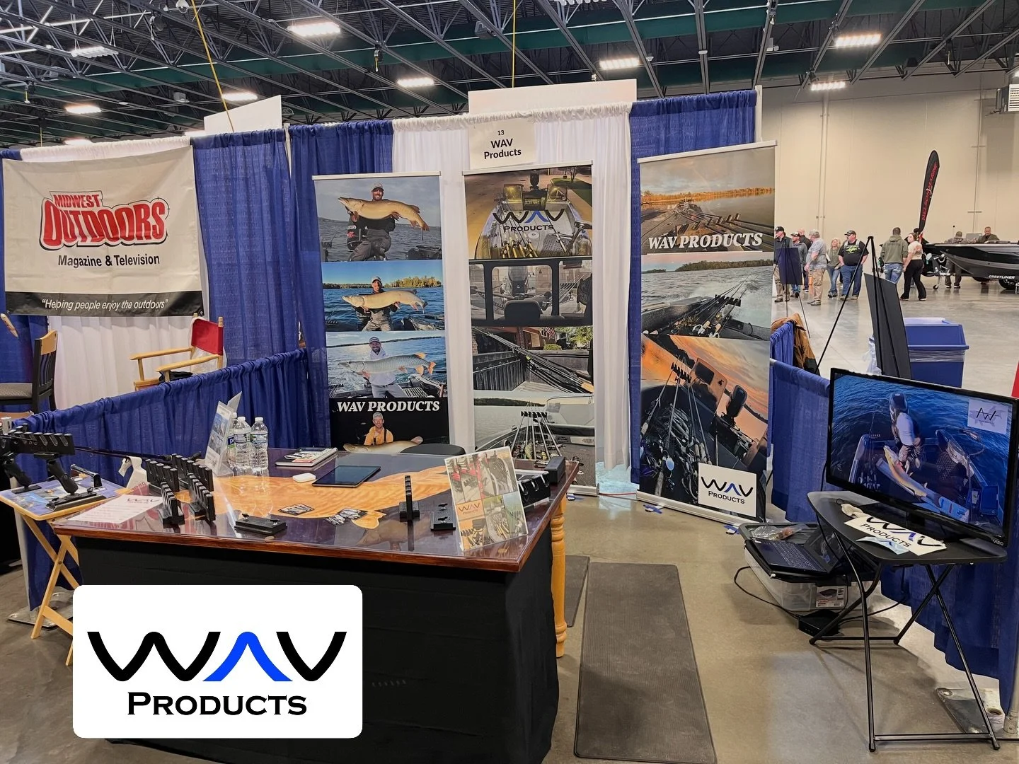 Day 1 Minnesota Musky Expo! Doors are open! @austinwiggerman