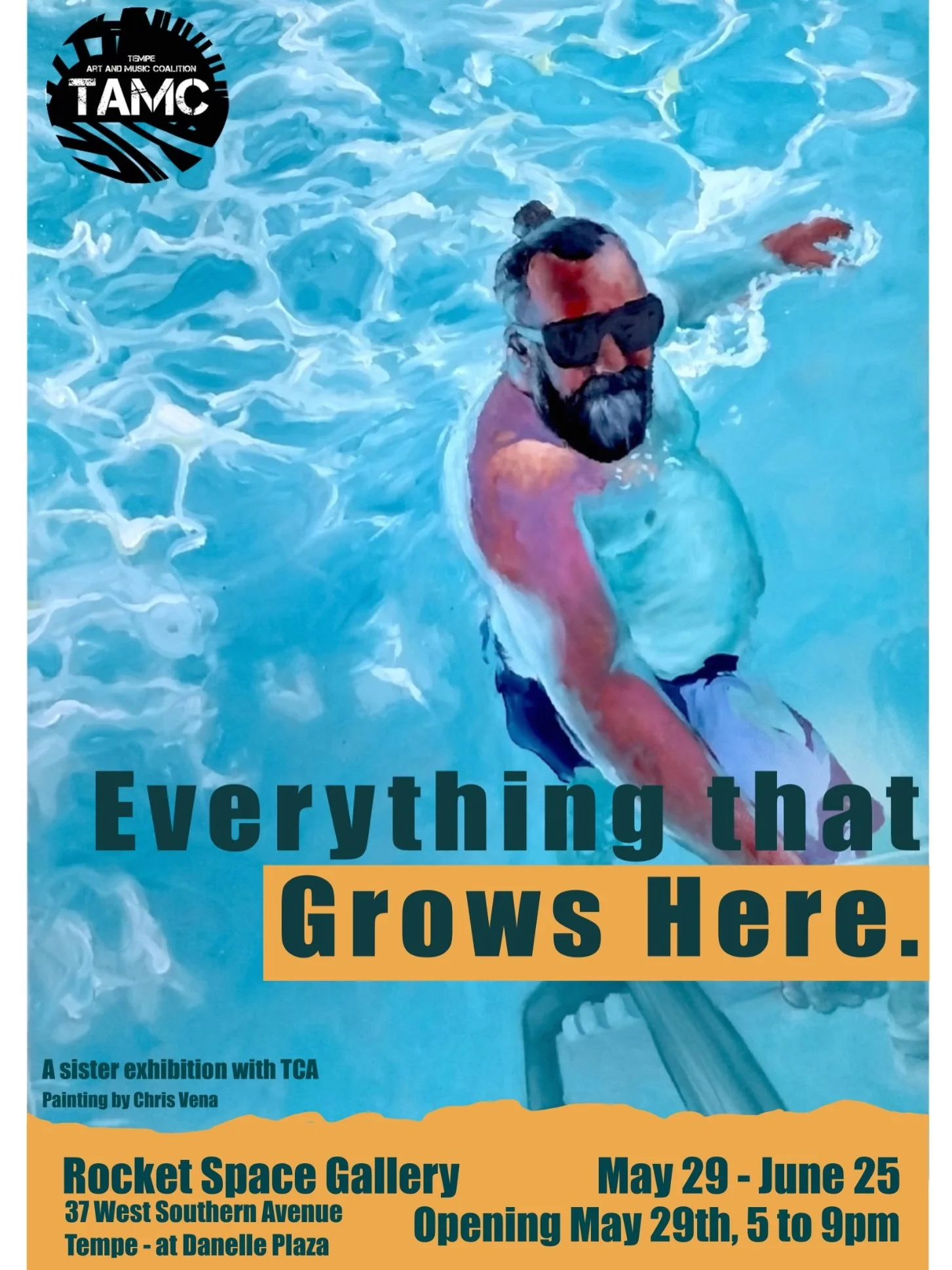 Swipe 👉 to see the full list of artists participating in Everything That Grows Here - A sister exhibition to Tempe Center for the Arts! 

📍 Rocket Space Gallery 37 W Southern Ave Tempe
🗓️ May 29, 5-9pm!
🤝 In collaboration with @tempecenterforthea