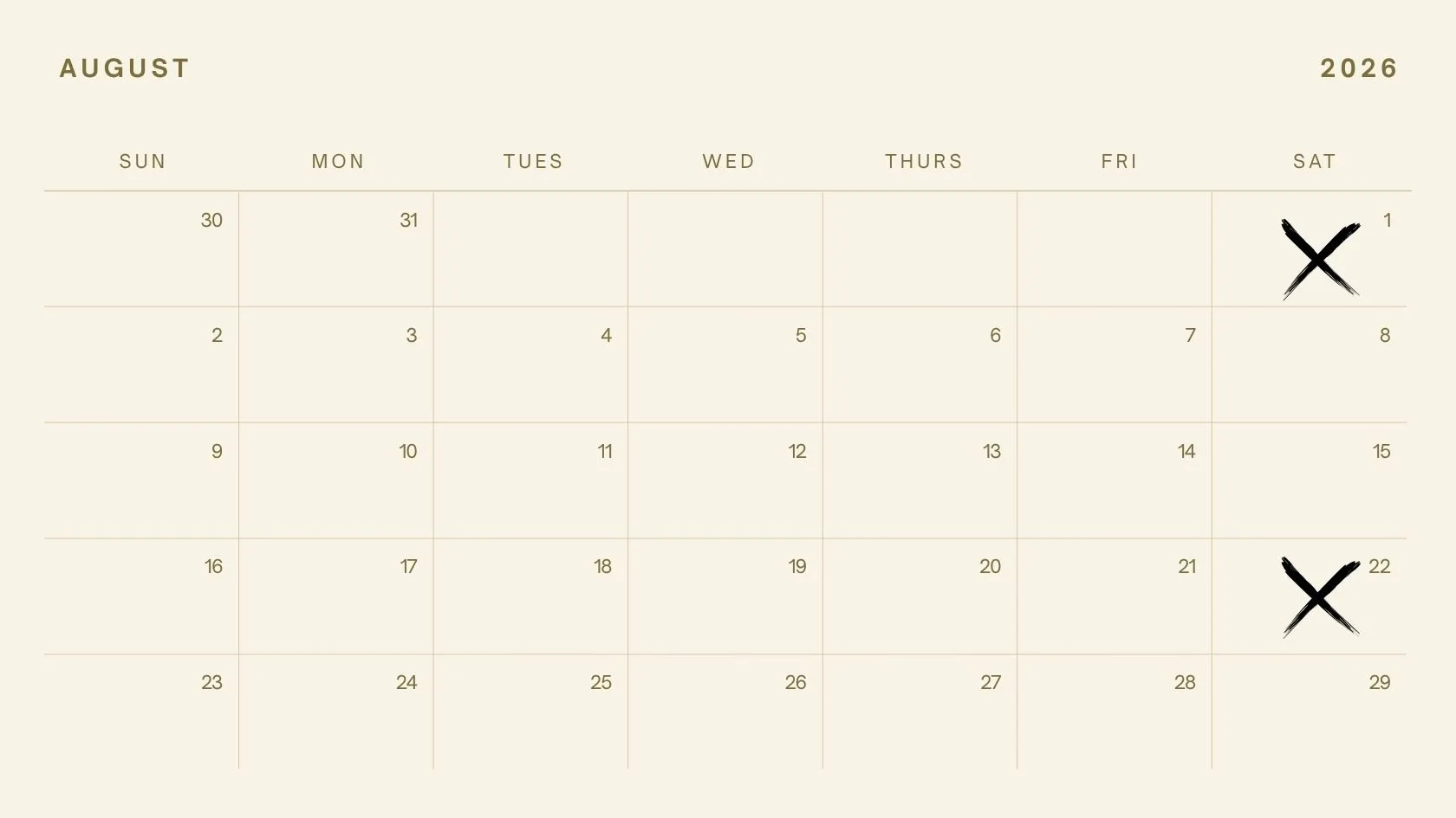 Wild & Free Florals August Availability