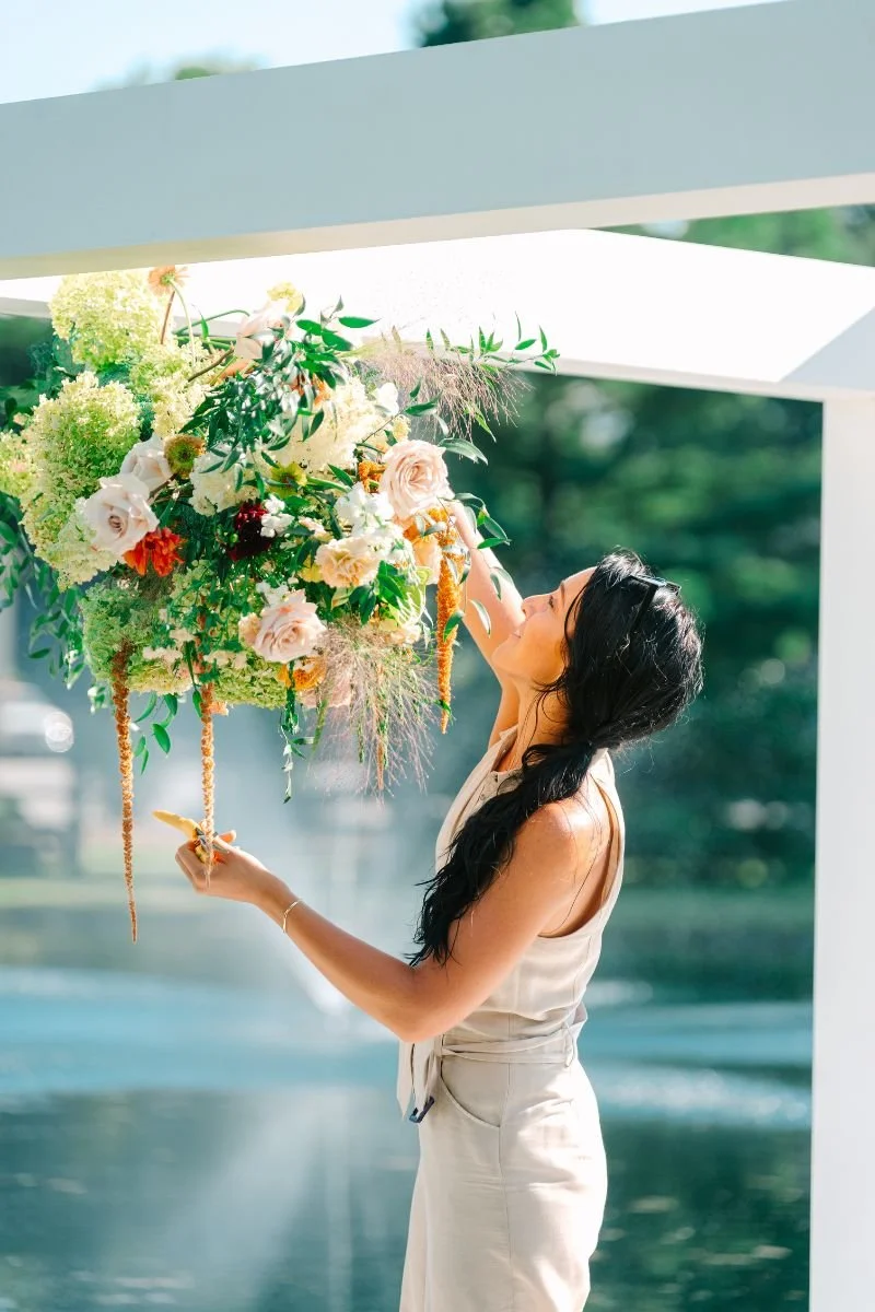 Custom Hanging Floral Arrangement