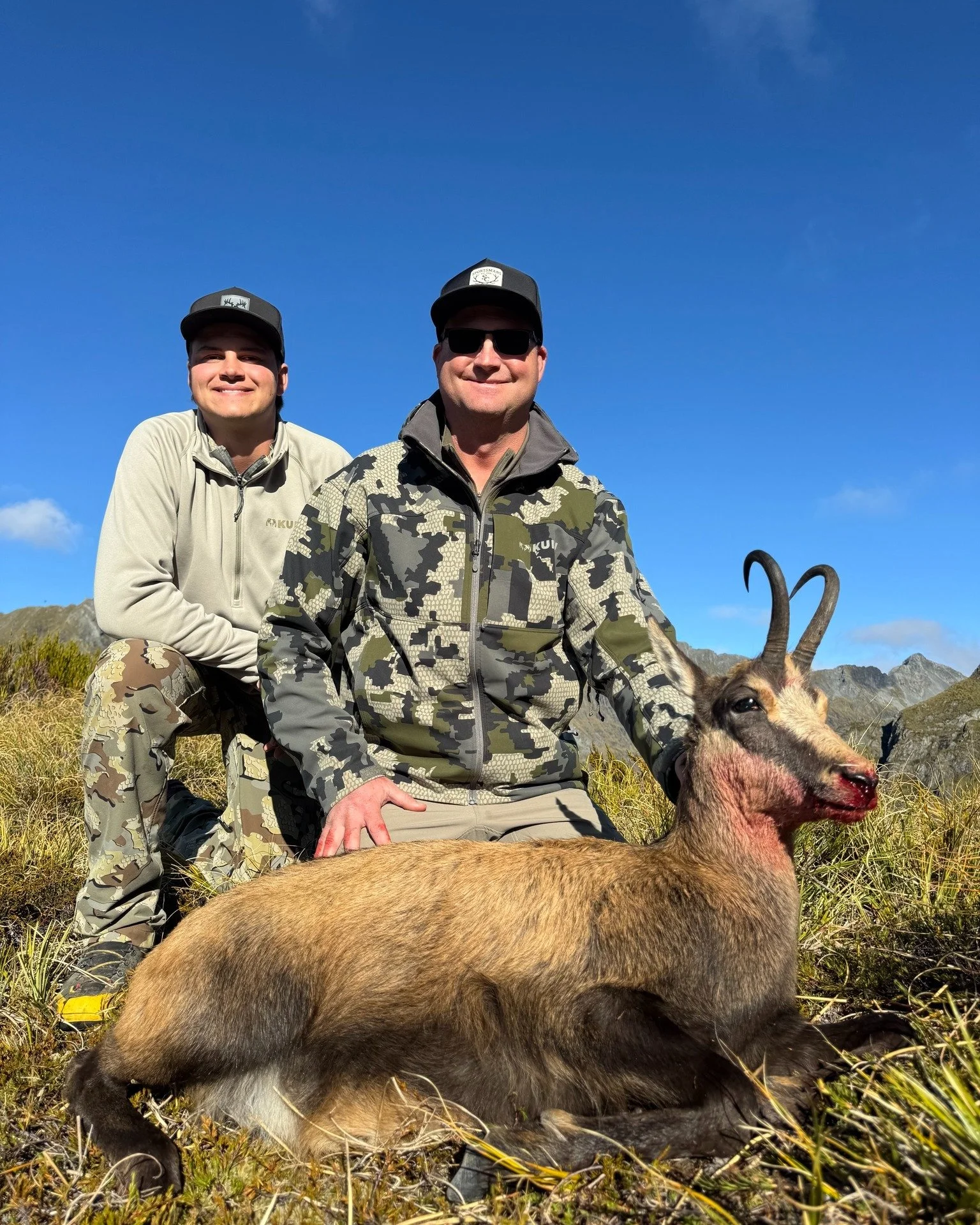 A great chamois buck for Buck well done guys very epic animal!

Call: +64212216048 Email: info@newzealandtrophyhunting.com
Website: www.newzealandtrophyhunting.com

 #southernalpsnz #freerangetahrhuntingatitsbest #foothunt #chamois #chamoishunting #s