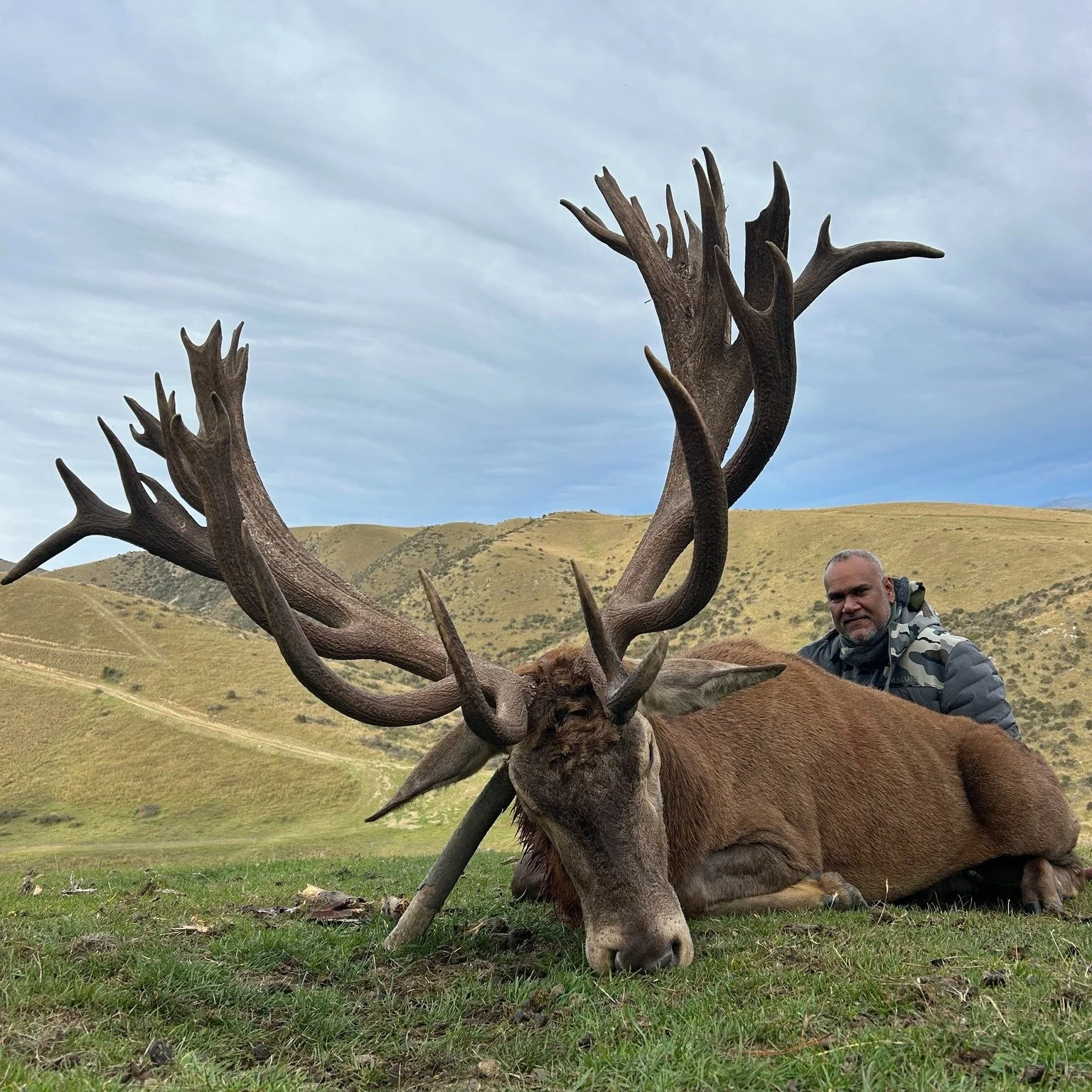 Beautiful big red stag for Akram well done! Can't wait to see this on the wall in South Africa!

Call now to book an epic New Zealand Hunting Adventure with the team at New Zealand Trophy Hunting.

Call: +64212216048 Email: info@newzealandtrophyhunti