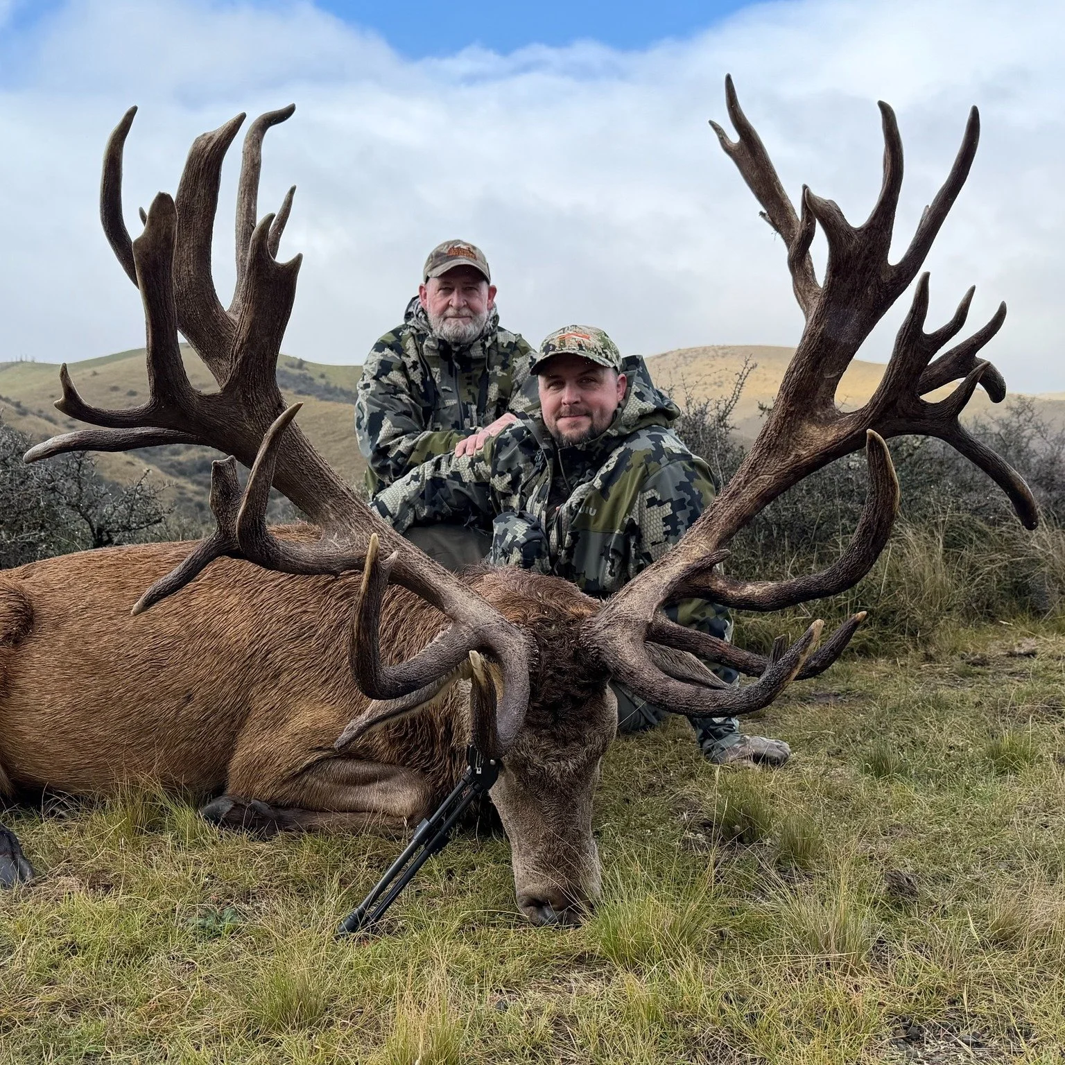 A donated hunt to Steve and Randy at @official_sci , Safari Club International - SCI , congratulations on your two red stags and fallow buck and wallaby's what an incredible hunt and such a pleasure to meet you both! Hope to see you again in the stat