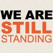 Sign Making for "We're Still Standing" March in January