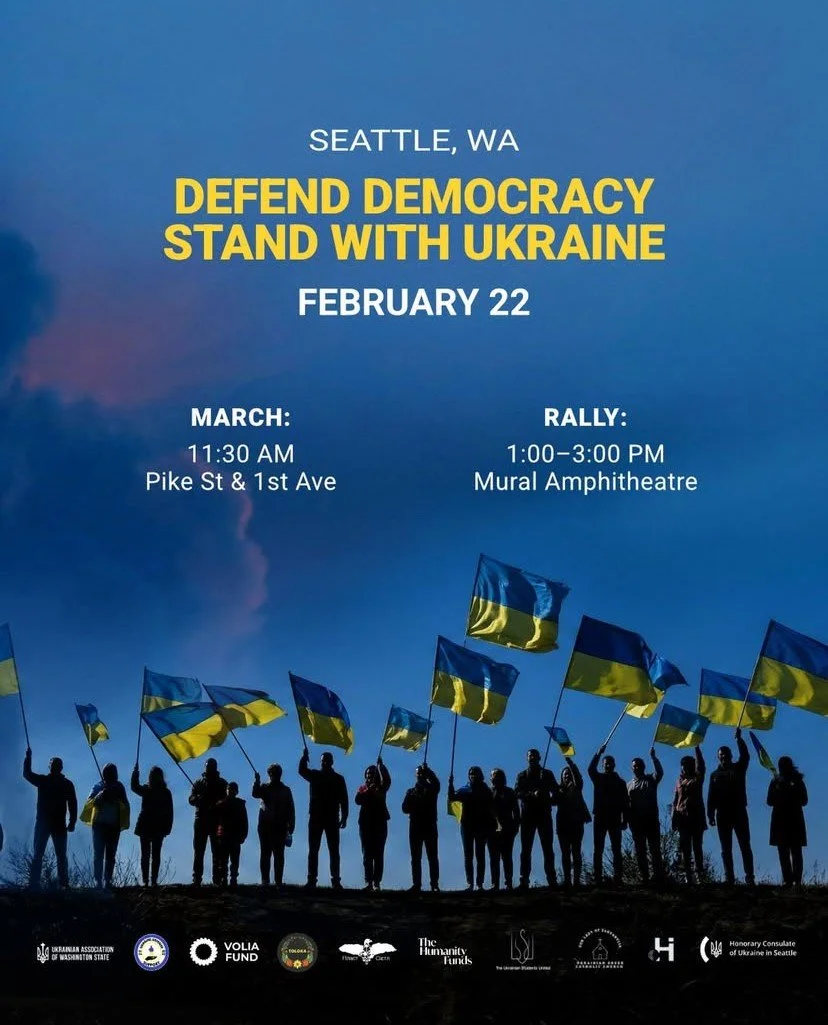 Defend Democracy, Stand With Ukraine