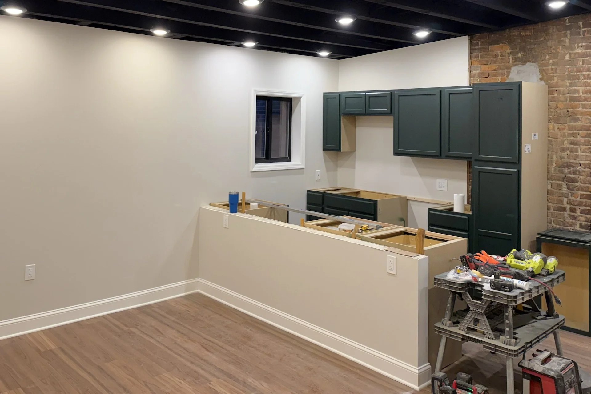 Hudson NY kitchen remodel underway