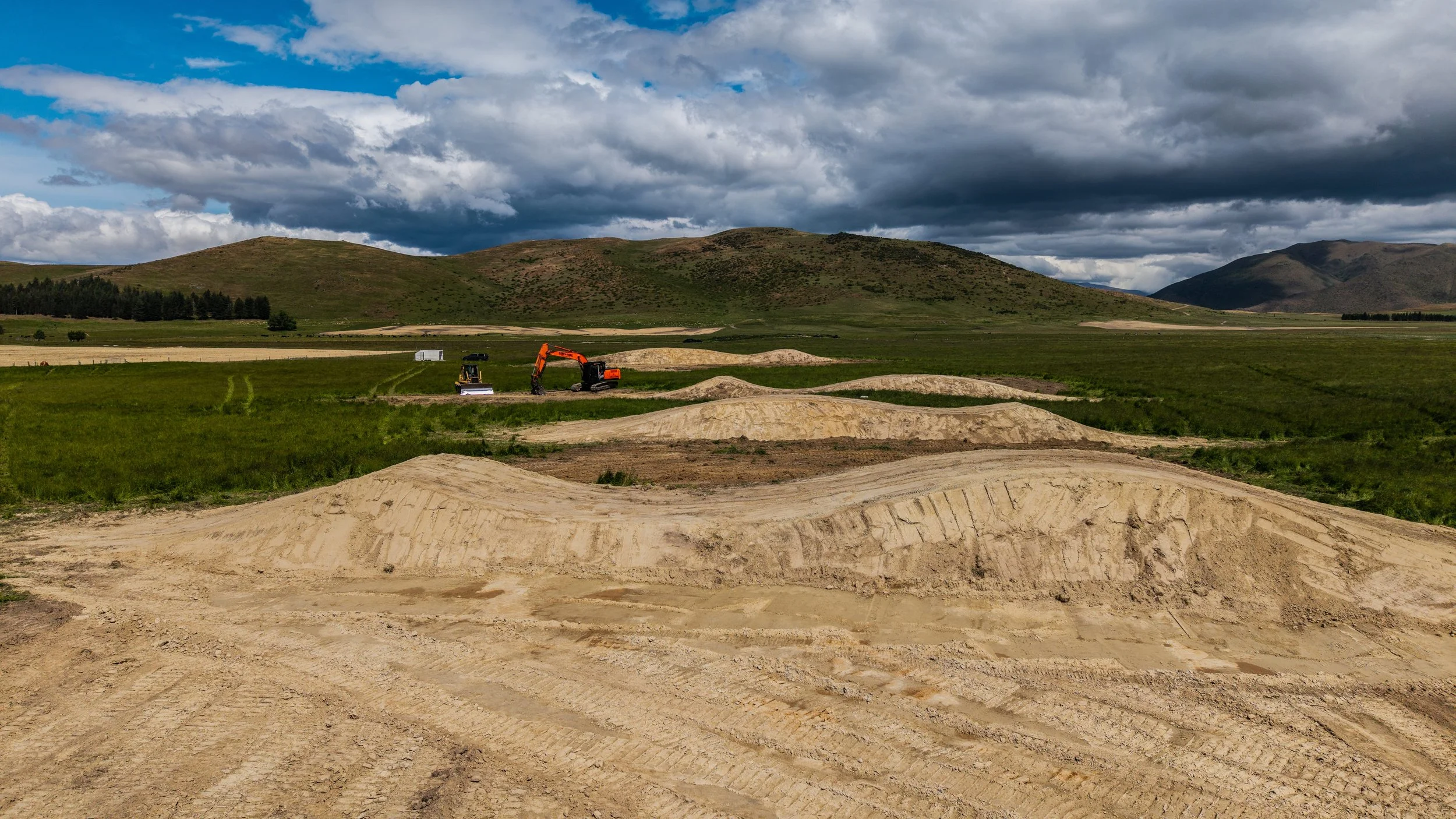 Motocross track build in New Zealand, mx track builder, mx jump builds