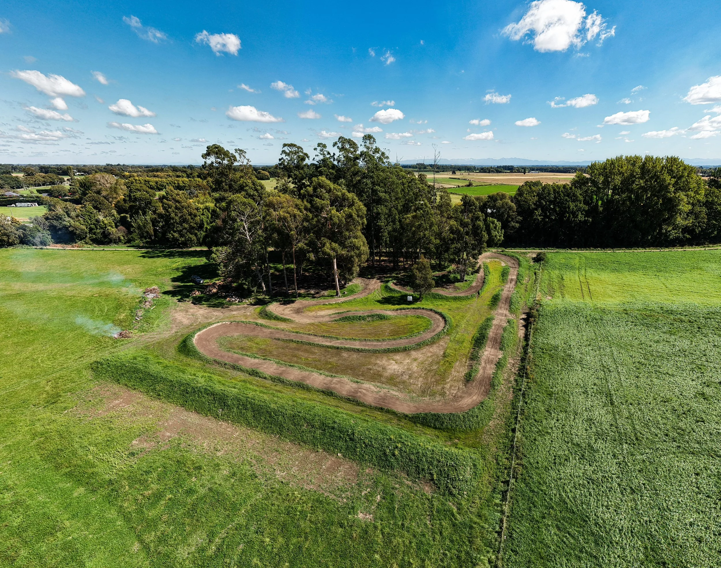 Motocross track build, surron track build, surron electric motocross track build, e-moto track build, EMX track