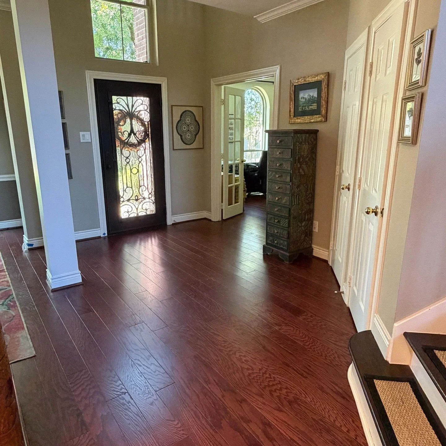 This home had a rough start &mdash; a water line leak, torn-out cabinets, and half the floor missing. 😬

When the mitigation was complete, they called Axio to put it all back together &mdash; with one caveat: they&rsquo;d be out of the country for t