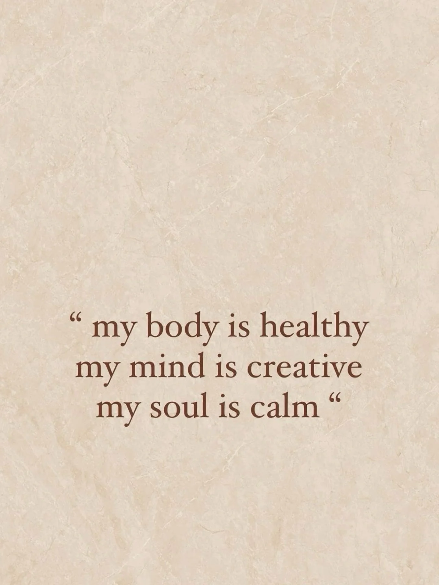 As the seasons shift and routines change, I anchor back to this reminder:
🌱 my body is healthy
🌱 my mind is creative
🌱 my soul is calm

Fall invites us to slow down, nourish our bodies, and create balance as we step into a new rhythm. ✨

#FallWell