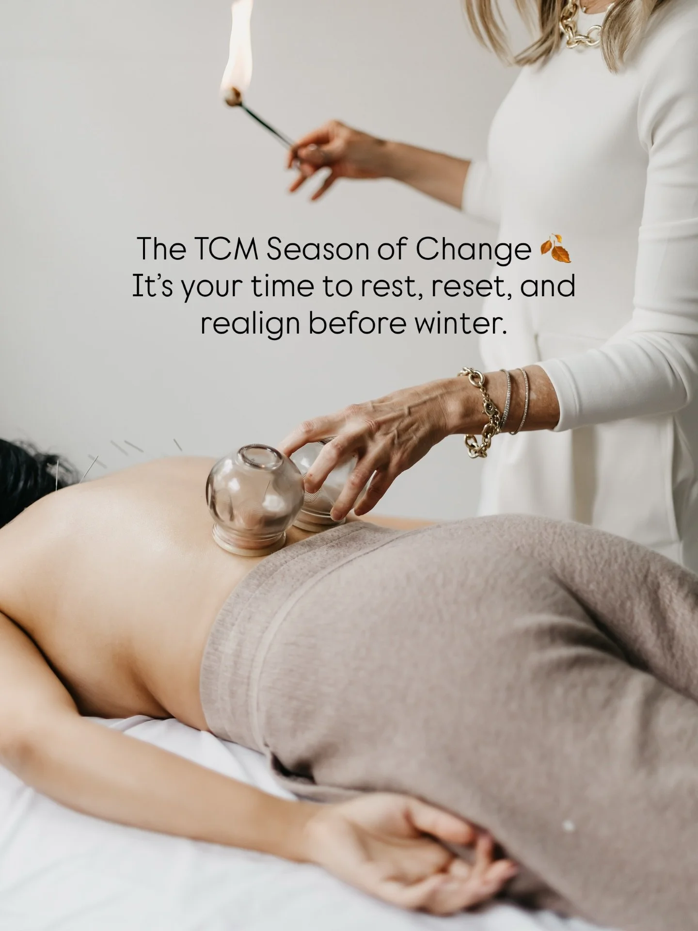 In Traditional Chinese Medicine, we&rsquo;re entering the Season of Change,,a time to rest, reset, and realign your body before winter. 🍂

This is your reminder that small, intentional shifts now can make all the difference later.

Here&rsquo;s how 