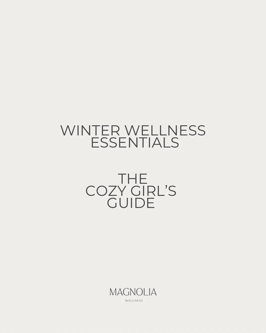 Winter is the season of slowing down, softening, getting cozy, and supporting your body in deeper ways &mdash; physically and emotionally ❄️💛

From low-tox cozy clothing to soul-warming teas, clean beauty swaps, and mood-support essentials, these ar