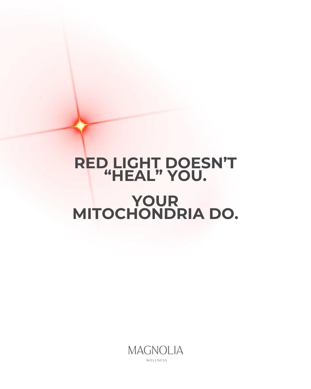 Red light doesn&rsquo;t give you energy.
It reminds your body how to make it.

Everyone loves talking about ATP, mitochondria, and biohacking&mdash;but from a Traditional Chinese Medicine perspective, this isn&rsquo;t new. We&rsquo;ve always understo