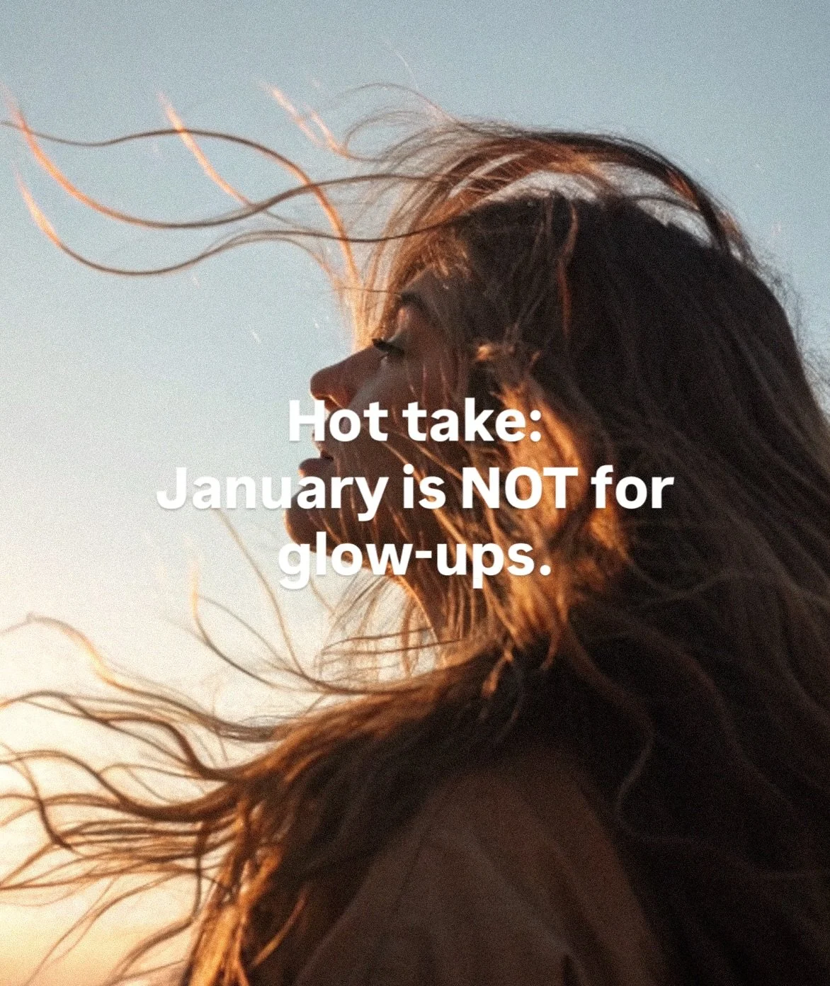 January tells you to wake up earlier, do more, fix everything, and push harder.
But winter tells a different story.

If you&rsquo;re tired, craving warmth, moving slower, or feeling unmotivated right now&mdash;nothing is wrong with you. Your body isn