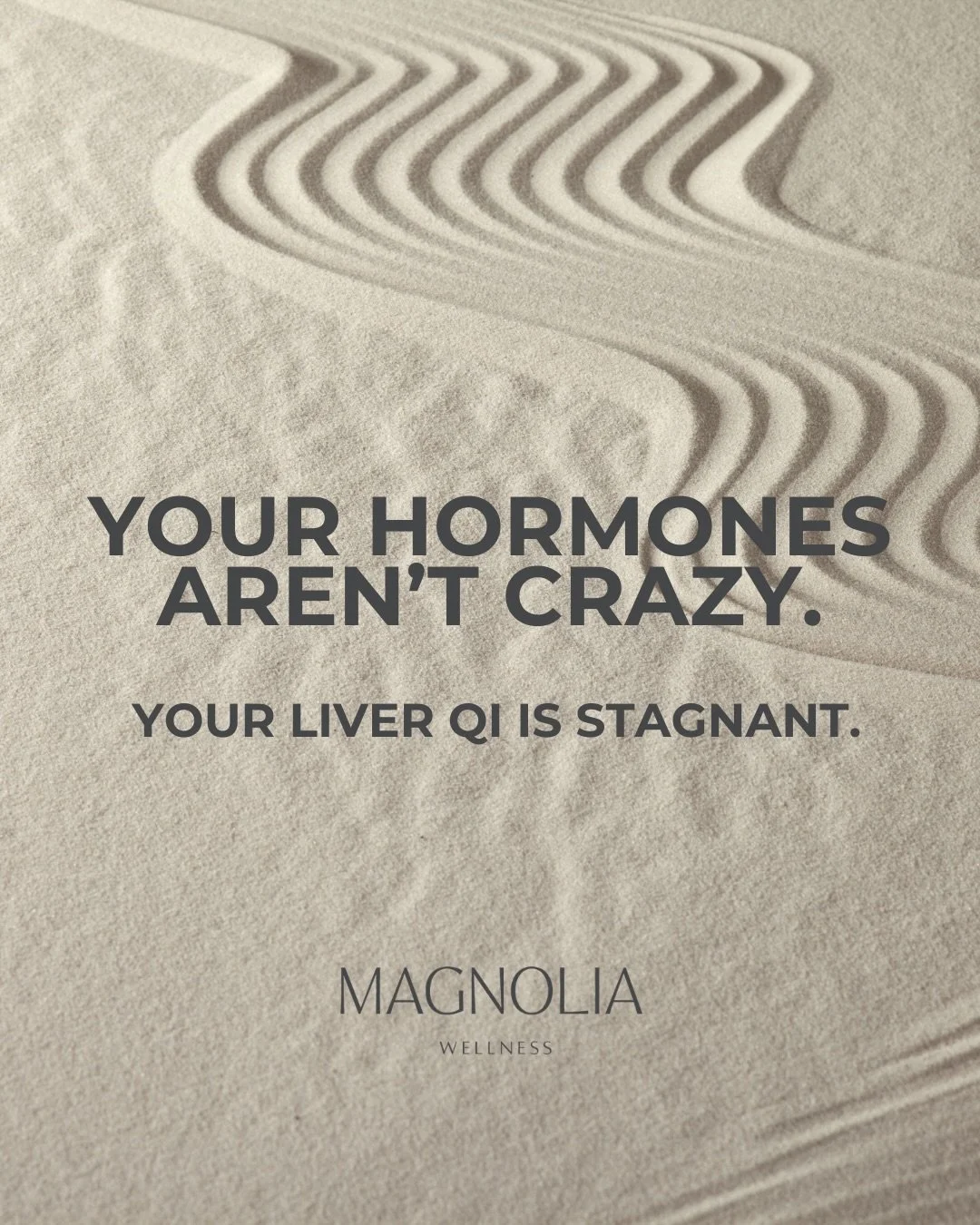 If you turn into a different person the week before your period&hellip; read this.

Snappy.
Overstimulated.
Bloated.
Tight shoulders.
Waking up at 3am.

Then your period comes and you&rsquo;re like&hellip;
&ldquo;Oh. There I am again.&rdquo;

That pa