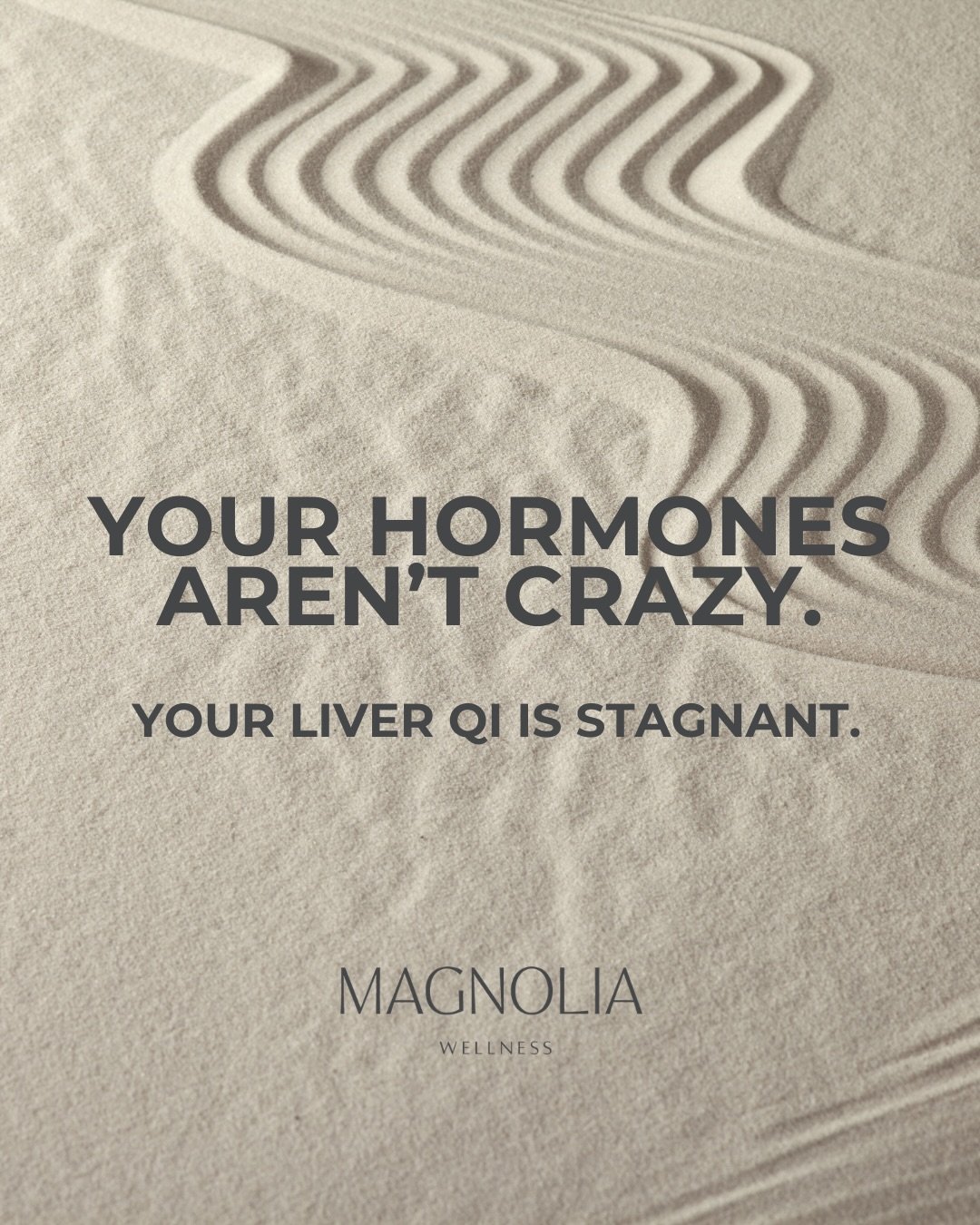 If you turn into a different person the week before your period&hellip; read this.

Snappy.
Overstimulated.
Bloated.
Tight shoulders.
Waking up at 3am.

Then your period comes and you&rsquo;re like&hellip;
&ldquo;Oh. There I am again.&rdquo;

That pa