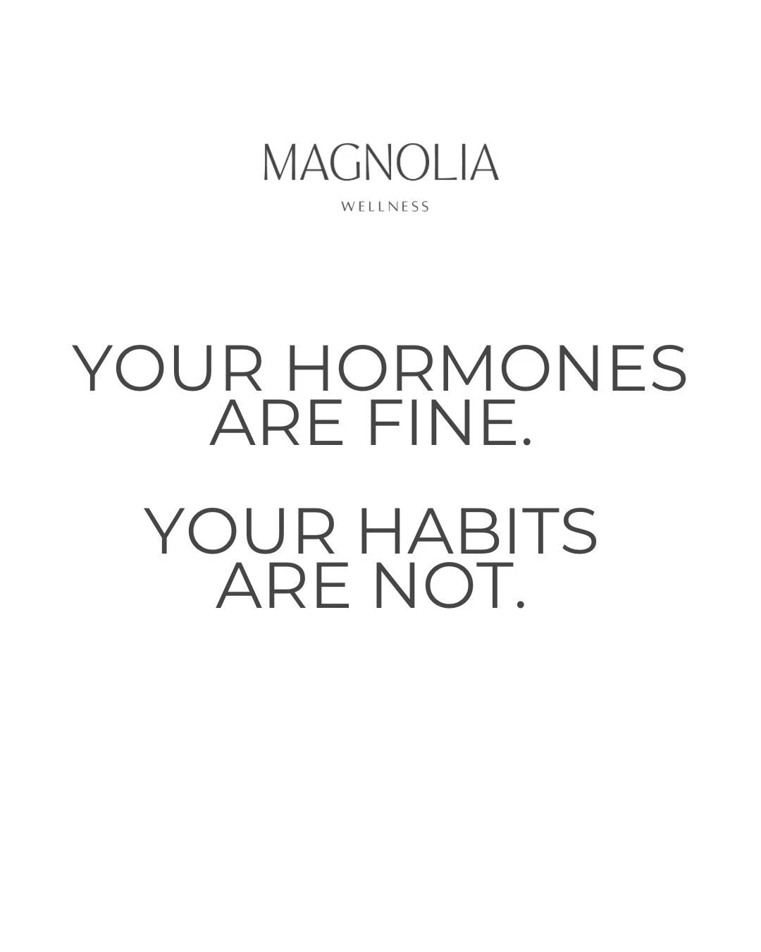 Nobody woke up one day with broken hormones. It happened slowly. 

One habit at a time. 
The good news is it can shift the same way. 
Small changes. Real results. 
We see it every single day. 

Ready to feel like yourself again? 
Book your first visi