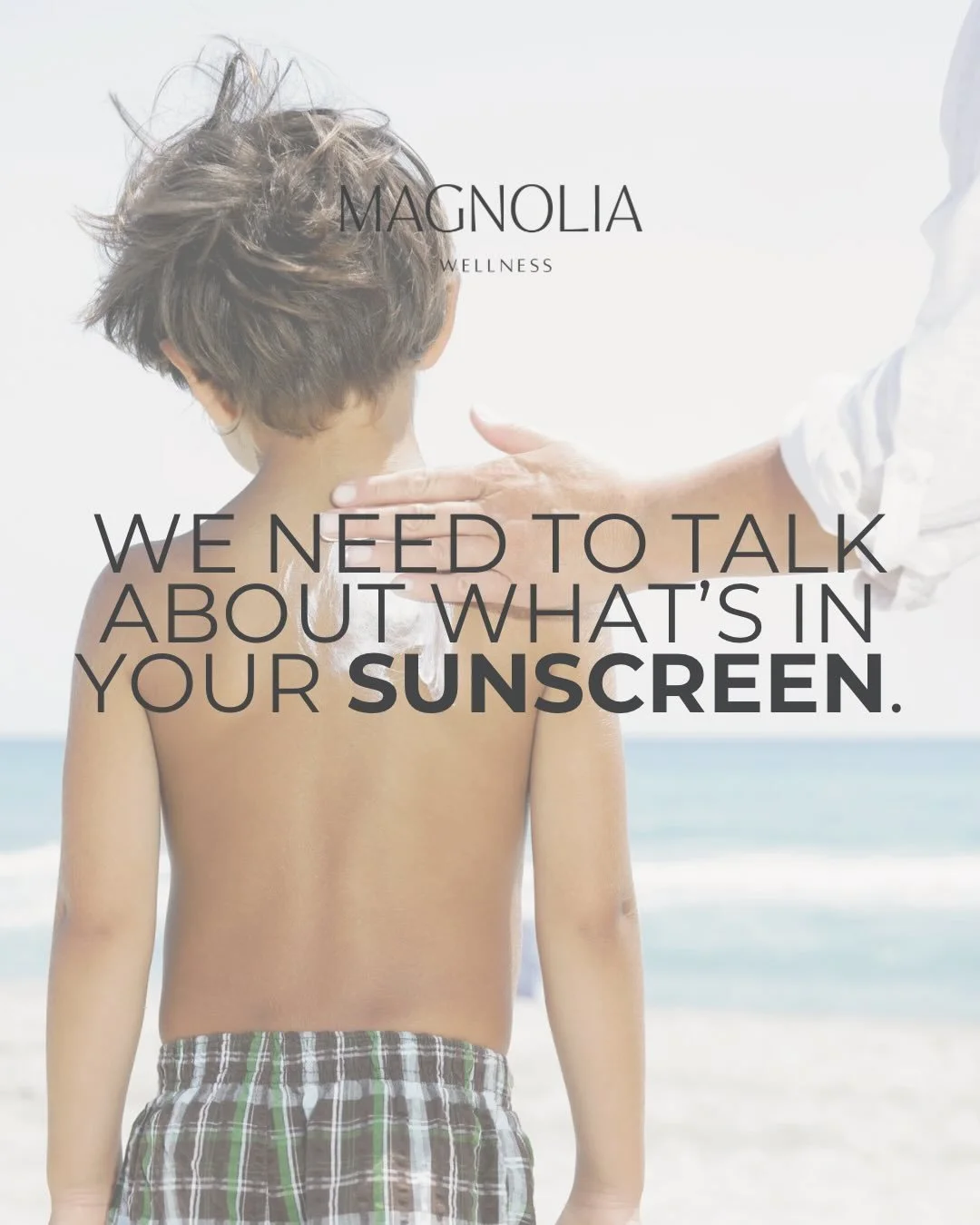 We&rsquo;re not saying skip sun protection.

We&rsquo;re saying read the label before you rub it all over your body every single day.

Your skin is your largest organ. What goes on it goes in it.

Comment SPF below and we&rsquo;ll share exactly what 