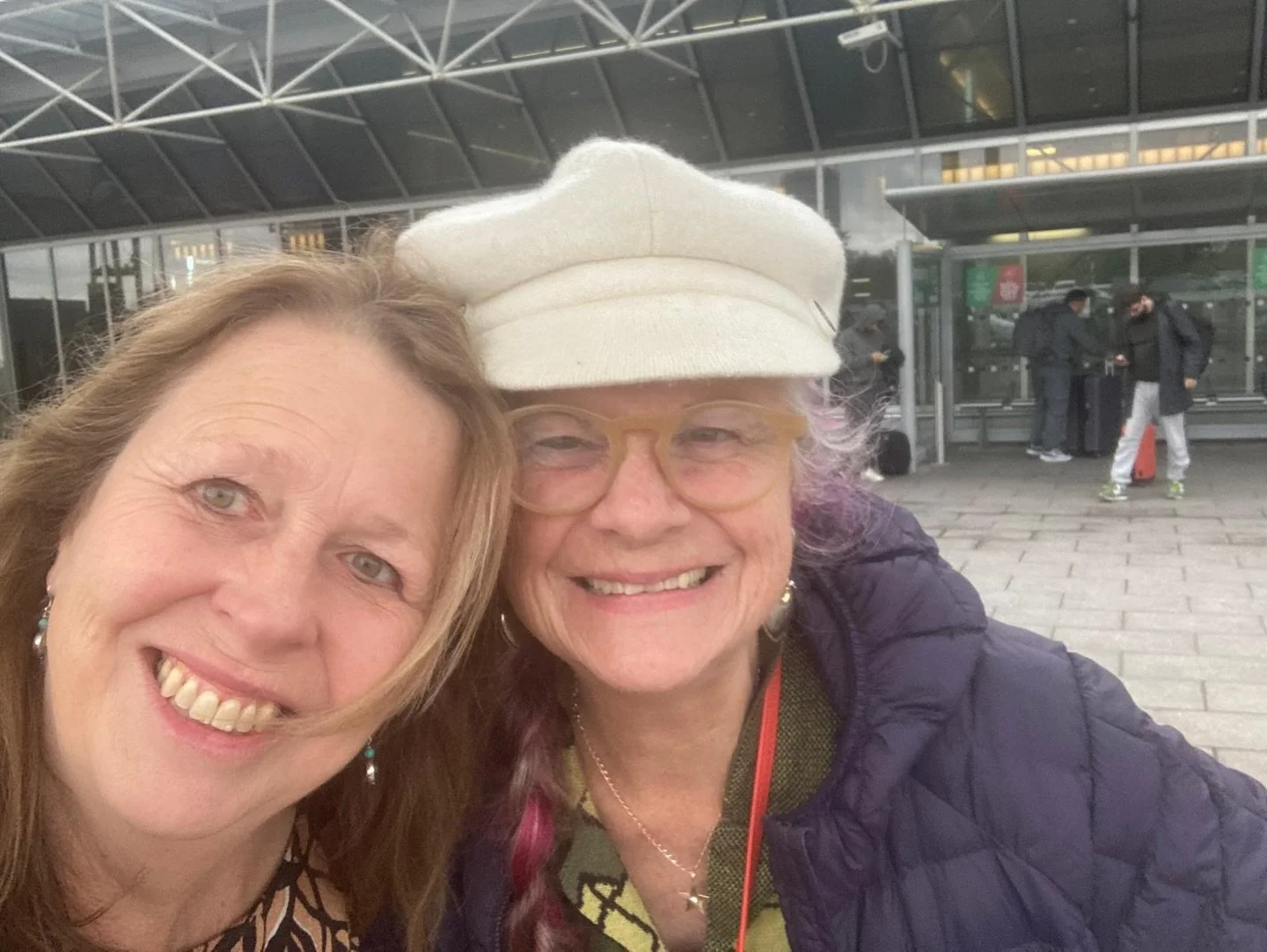 The adventure continues… I will miss all my dear ones in UK … thankyou so much to my dear sister and brother of the heart Katy Shay and Cliff Hughes, all the divine “Angels” from our retreat, Genevra Jolie, my lovely kindred