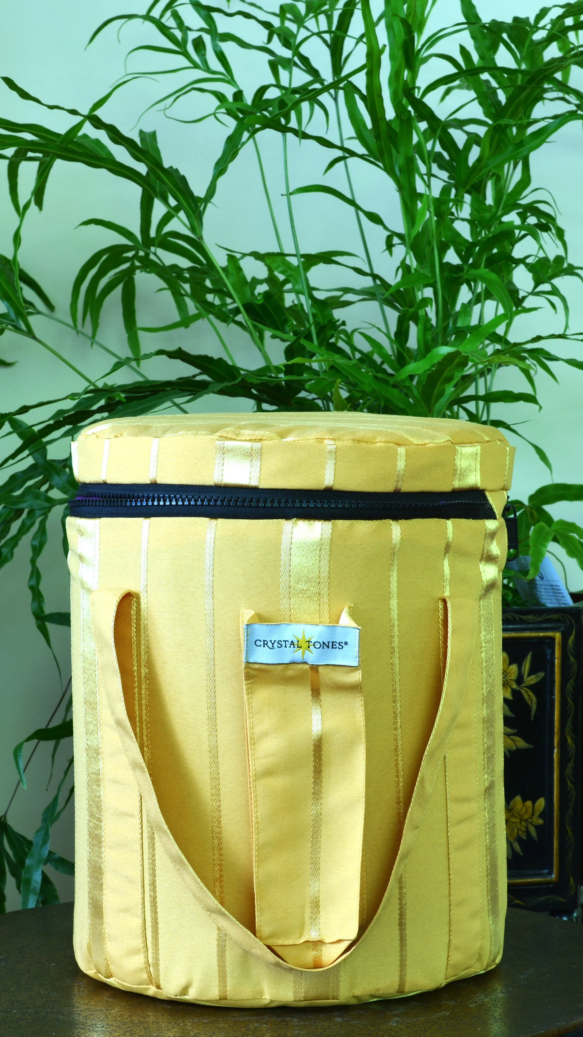 2 x 6" Gold Silk Carry Case