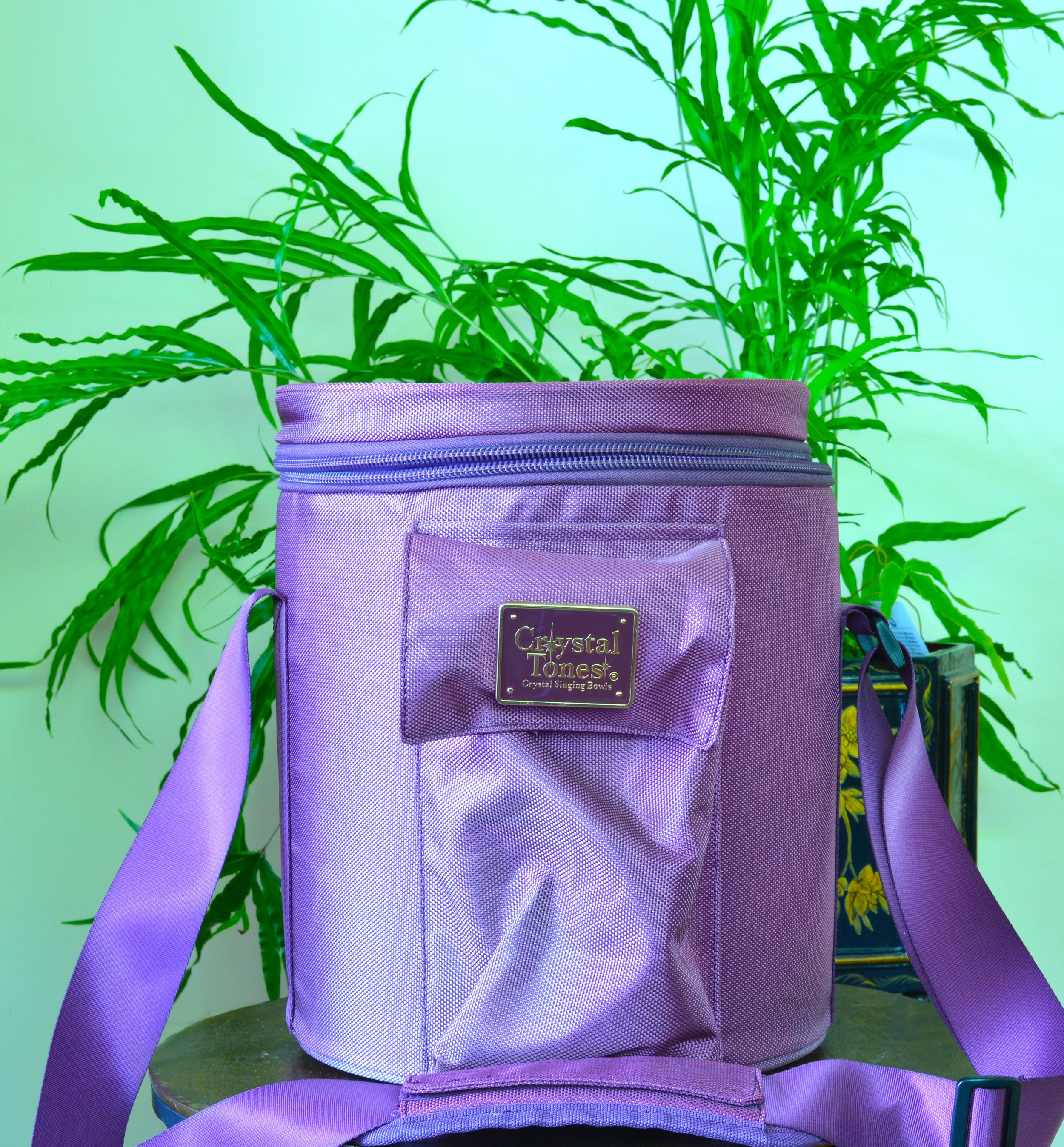 7 x 7" Purple Nylon Carry Case