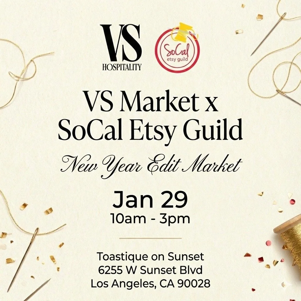 Let's start the year with creativity! ✨ We've teamed up with SoCal Etsy Guild to bring you the New Year Edit Market. Come discover local treasures, independent design, and the best vibes to kick off 2026.

#toastiquesunset #ThingsToDoInLosAngeles #LA