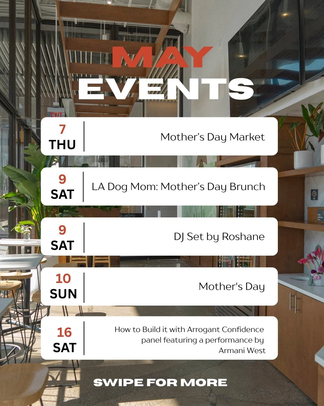 A new month, a fresh lineup ✨ Here&rsquo;s what&rsquo;s happening at Toastique on Sunset this month. Come through for good vibes, great food, and even better company 🤩