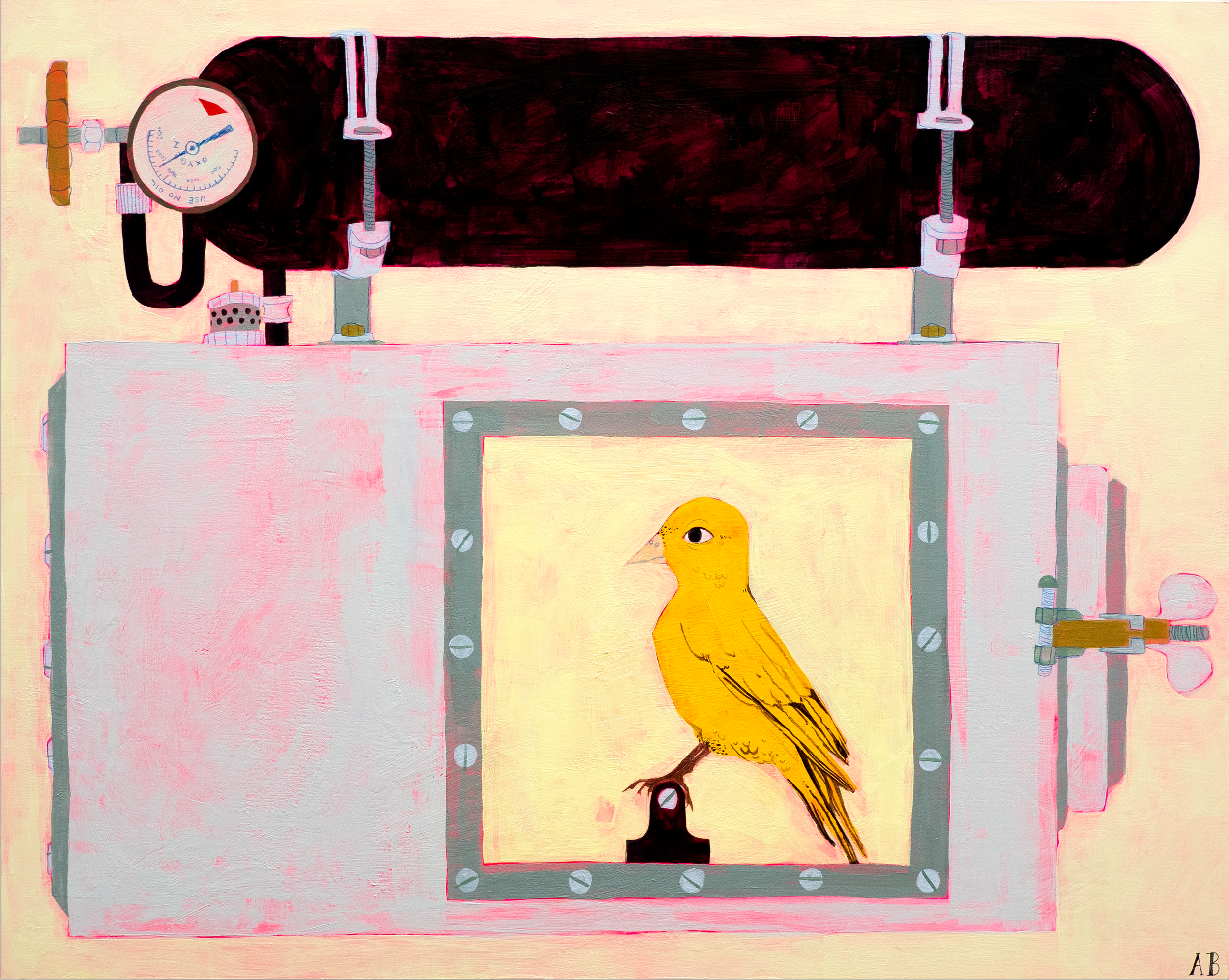 "Despite it All (Canary Resuscitator no. 1)" Print