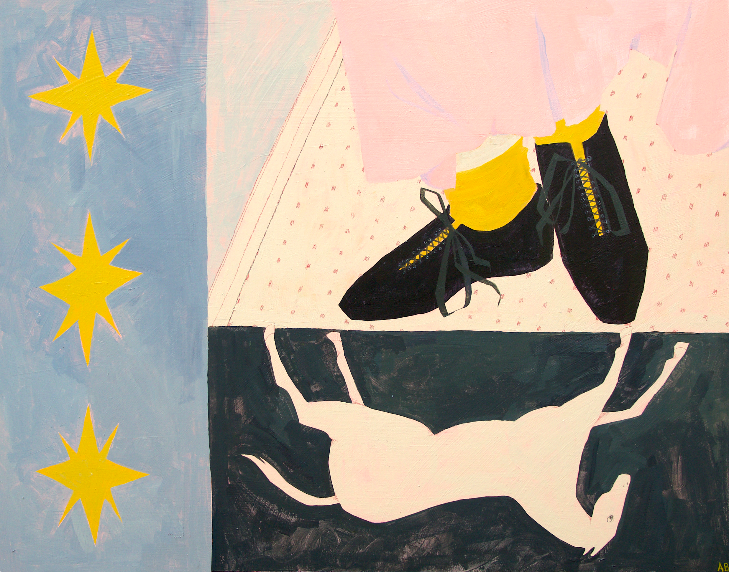 "Macha Finds Refuge in the Body of a Horse" Print