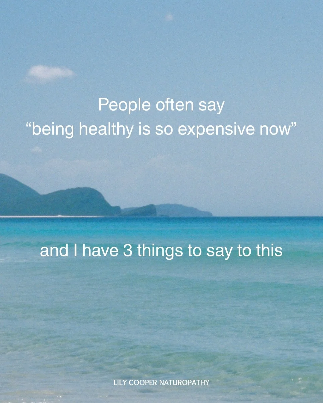 &ldquo;Being healthy is so expensive now&rdquo; - thoughts

Go back to the basics, eat more legumes &amp; frozen fruits, exercise outside and for free, invest wisely, and be preventative 〰️

The simple things CAN be healthy and affordable!! &amp; Whe