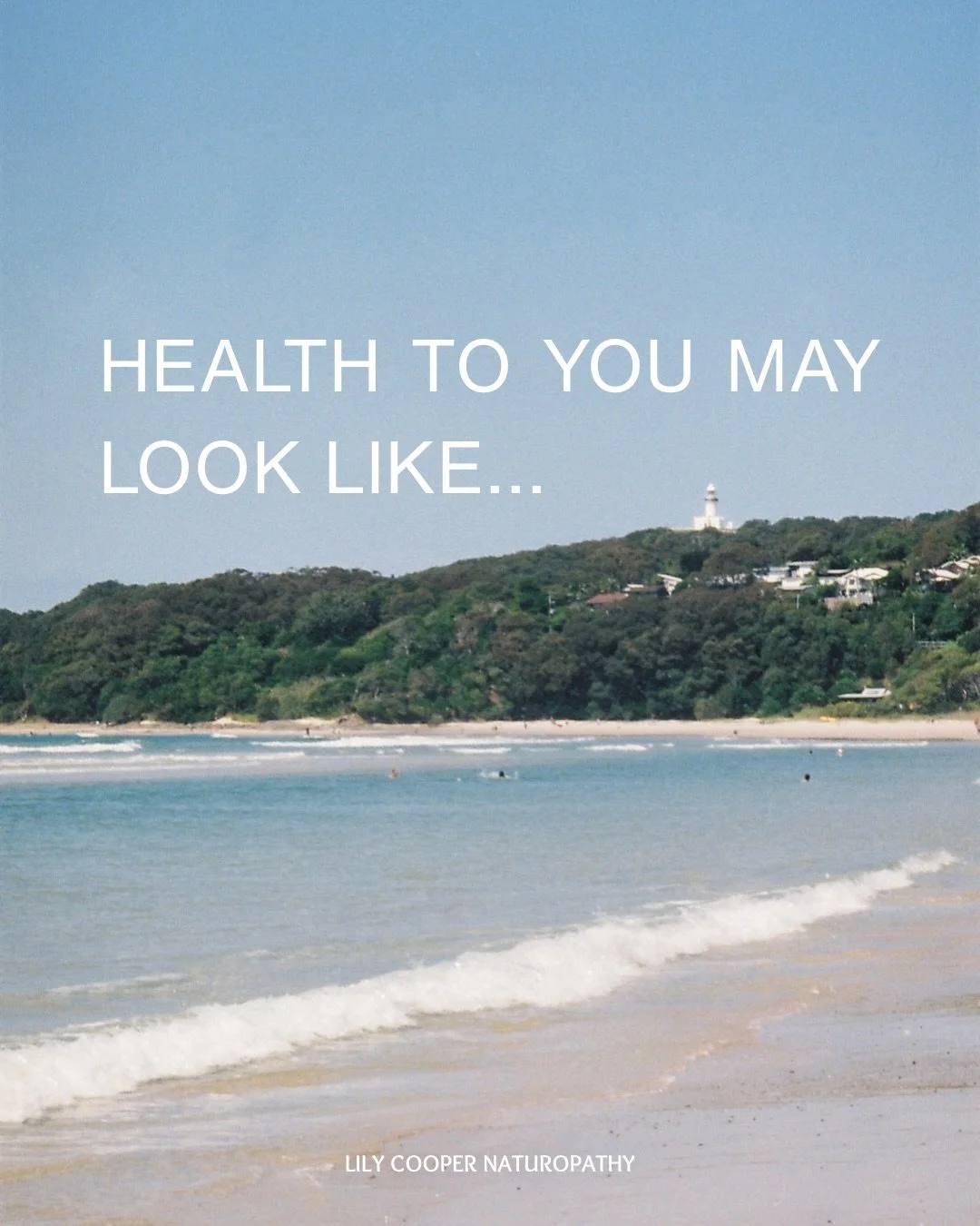 Health means something different to everyone ~ &amp; that&rsquo;s why finding someone who listens to your goals and needs is so important.

⭐️