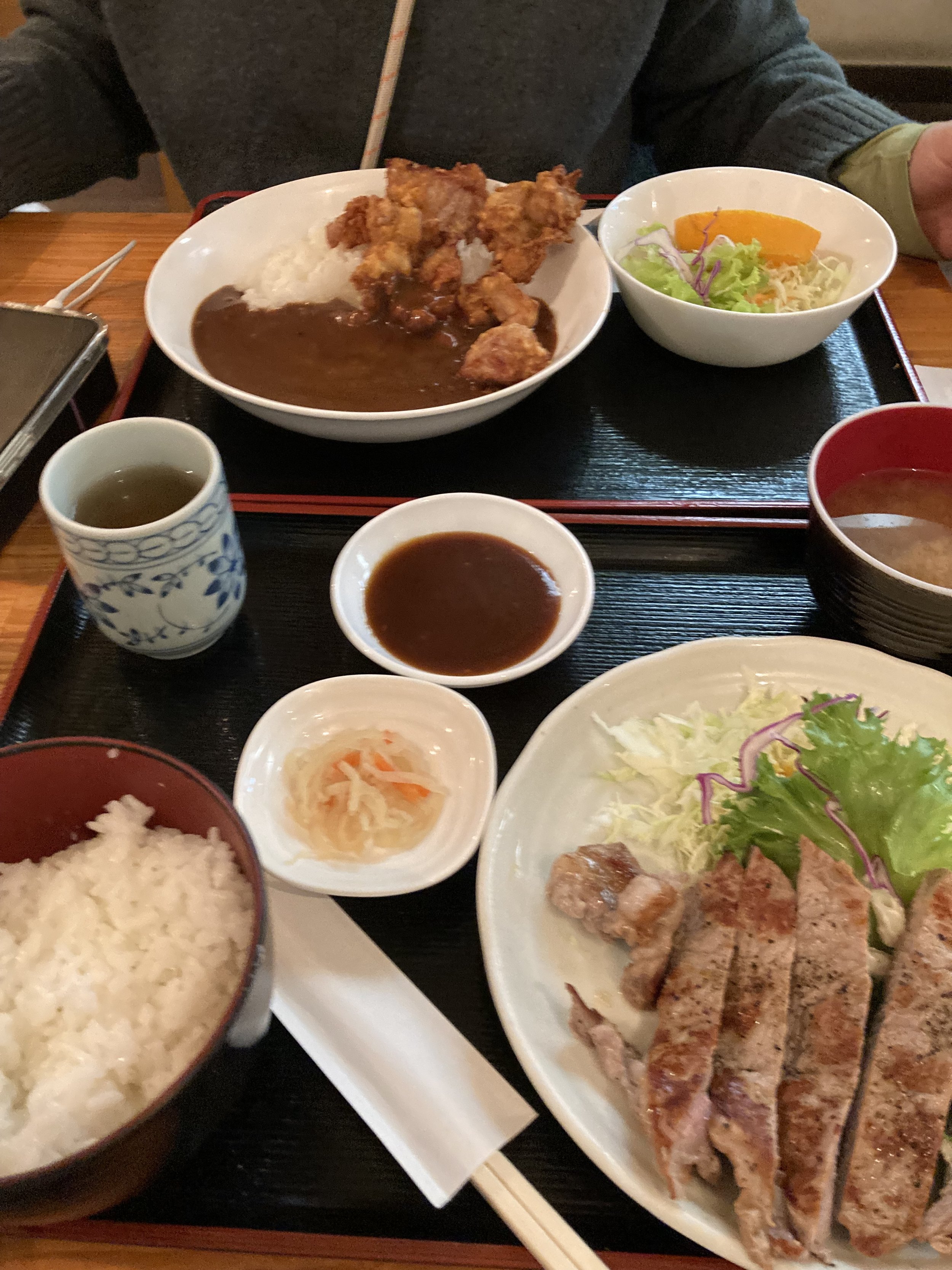 Japanese western meal