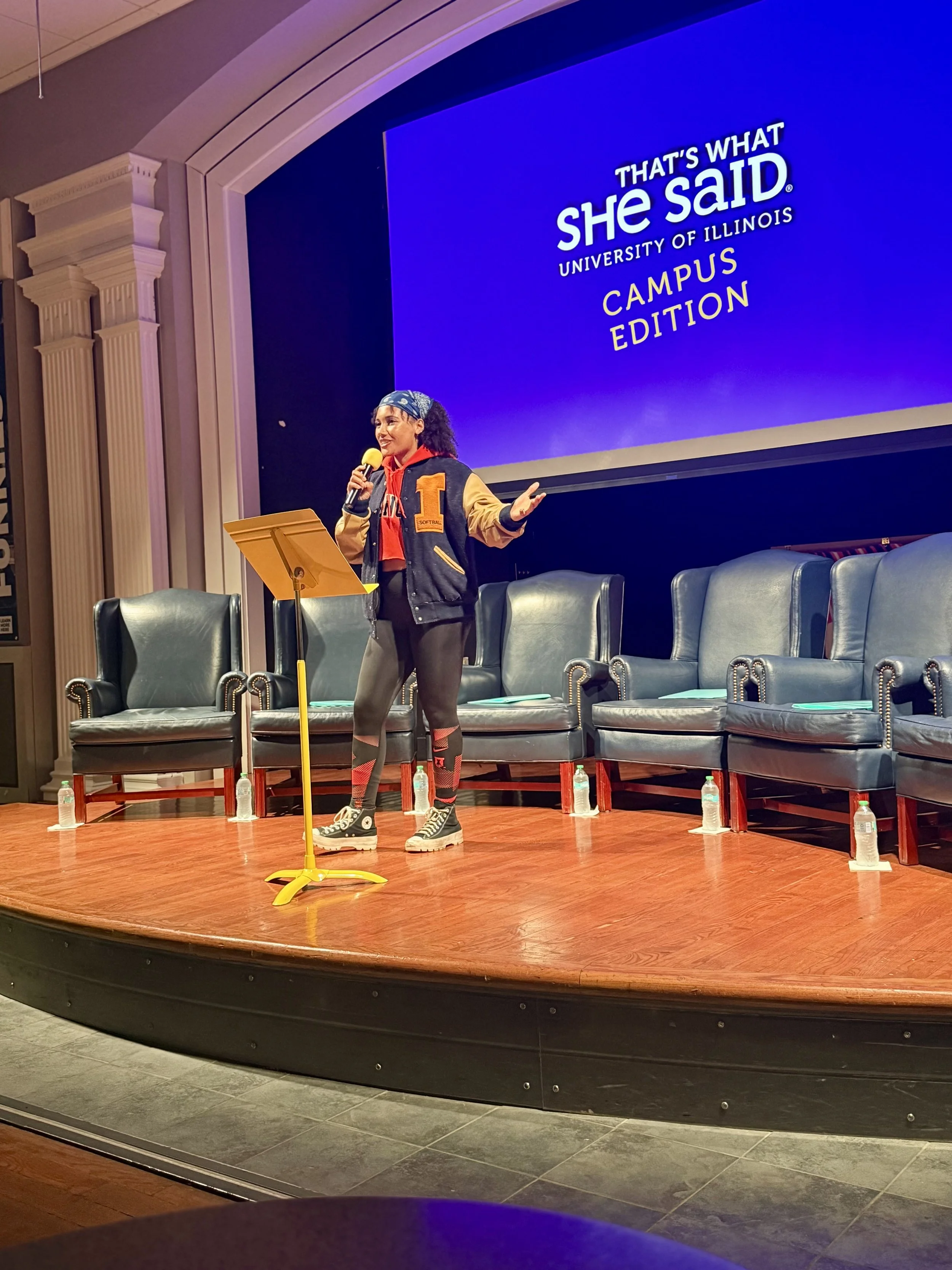JaeVic Emcees the First That’s What She Said: Campus Edition