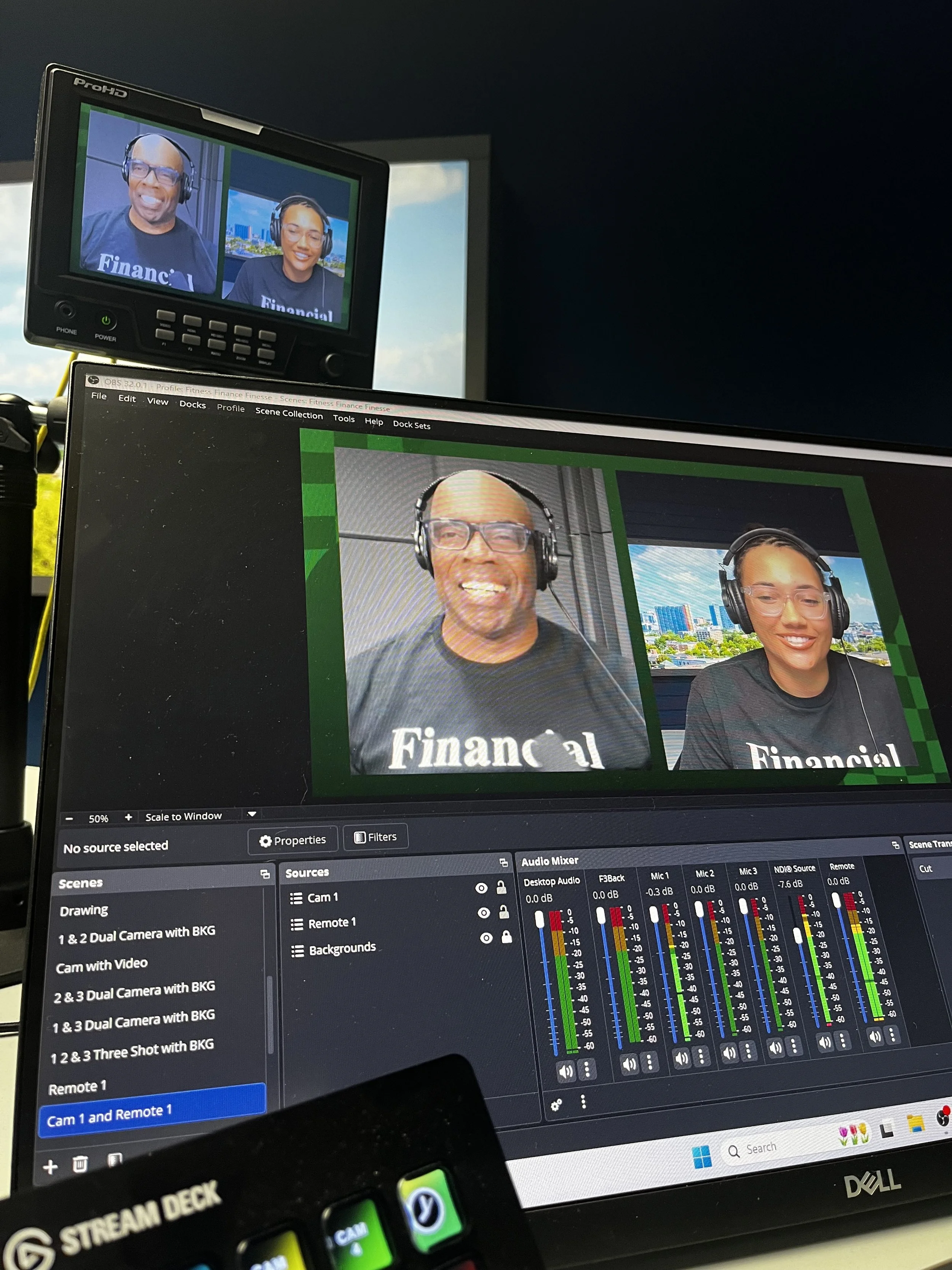 finance-fitness-finesse-f3-podcast-obs-setup