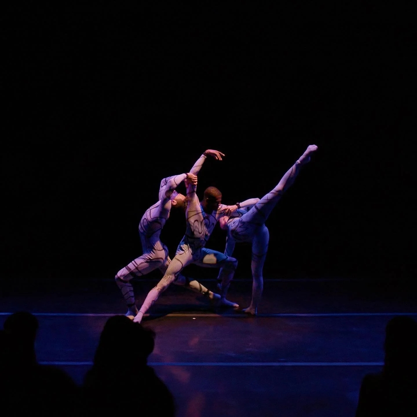 Creating &ldquo;mesmerizing shapes, artfully blobbing as a 12-limbed unit.&rdquo; 
&mdash; Breegan Kearney for @presentingdenver

Costumes by Julia Luyties @jluy.xoxo
Lighting by Sam Botnick
Image of footage by @nsproductions

✨Link to full review in