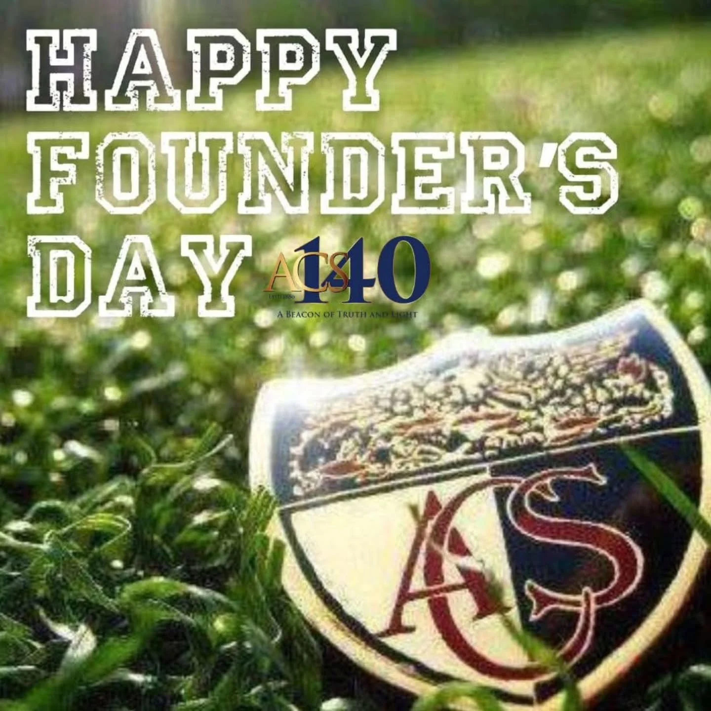 ✨ ACS Founder&rsquo;s Day ✨
A Beacon of Truth and Light

As we commemorate Founder&rsquo;s Day, we give thanks for the rich heritage of Anglo-Chinese School&mdash;rooted in faith, guided by values, and committed to holistic education.

For generation